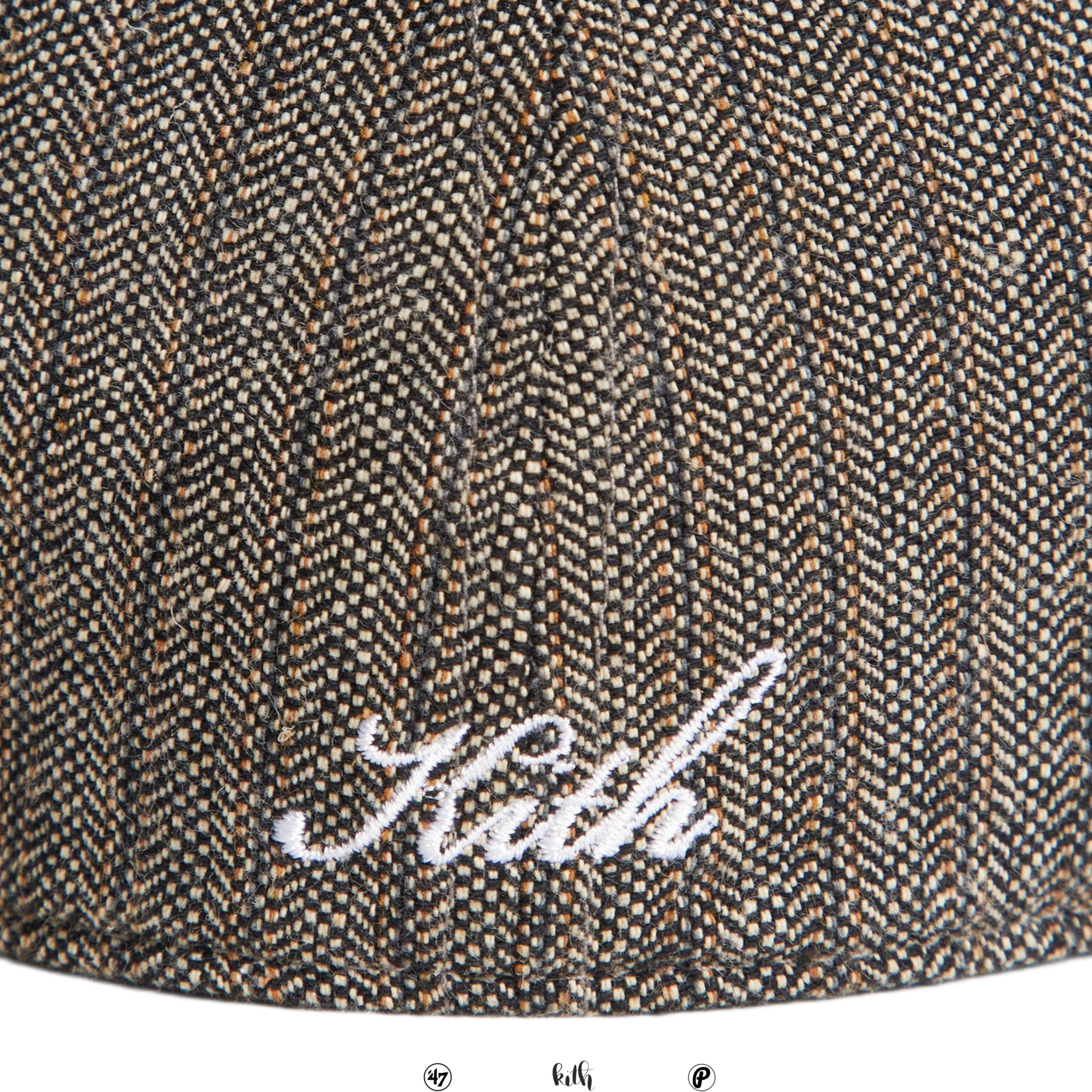 Kith & '47 for the MLB New York Yankees Barre Stripe Franchise LS Fitted Cap