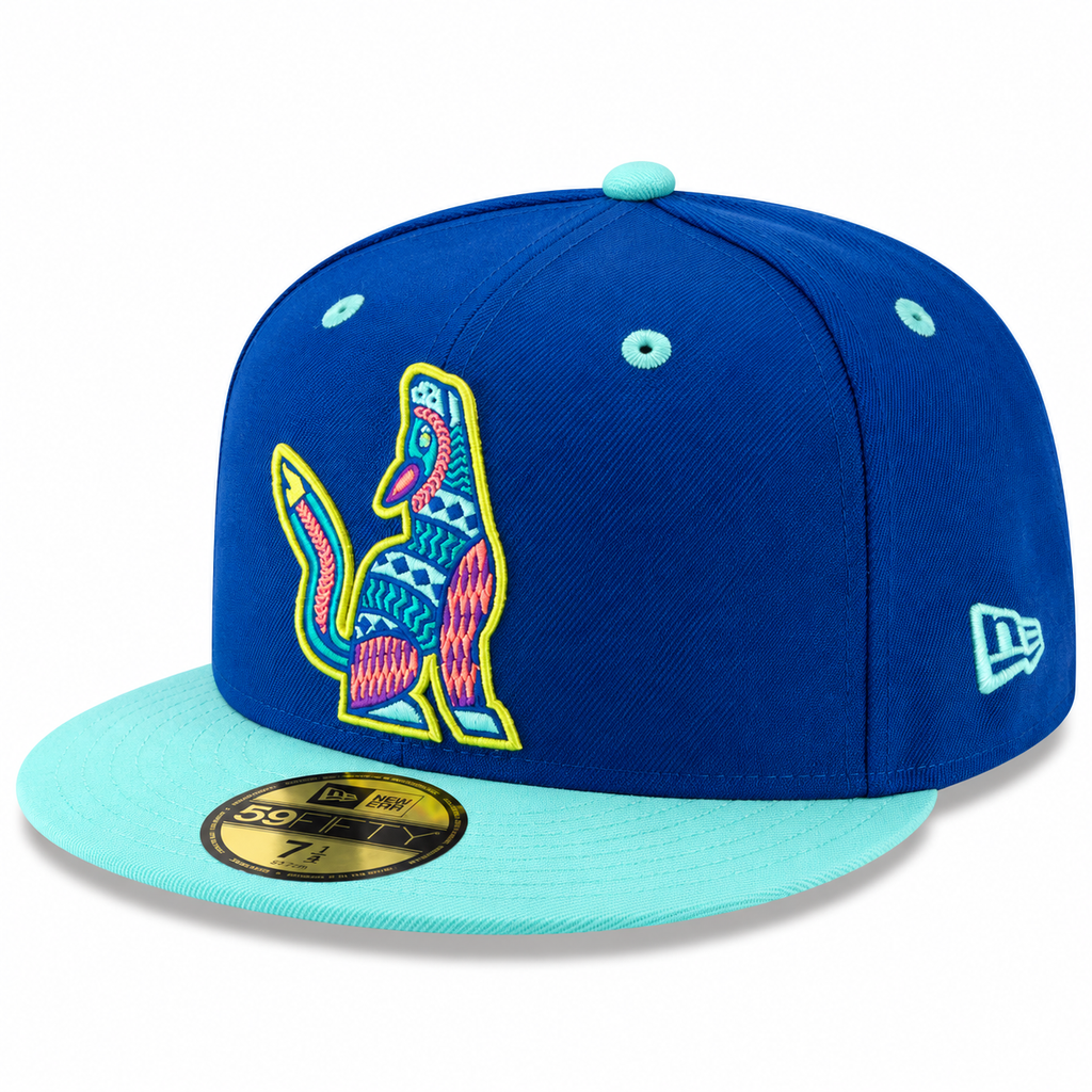 Hillsboro Hops New Era 59FIFTY Soñadores Copa De La Diversión MiLB Fitted Cap 2023