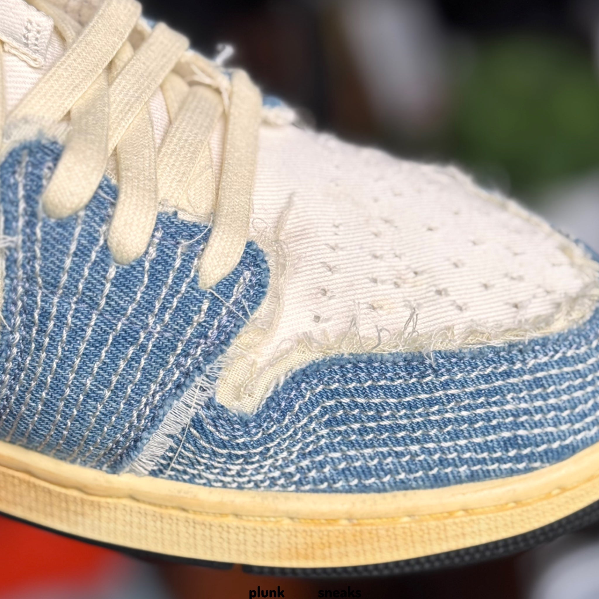 Air Jordan 1 Low World Make Japan Sashiko Denim 2023 (USED)