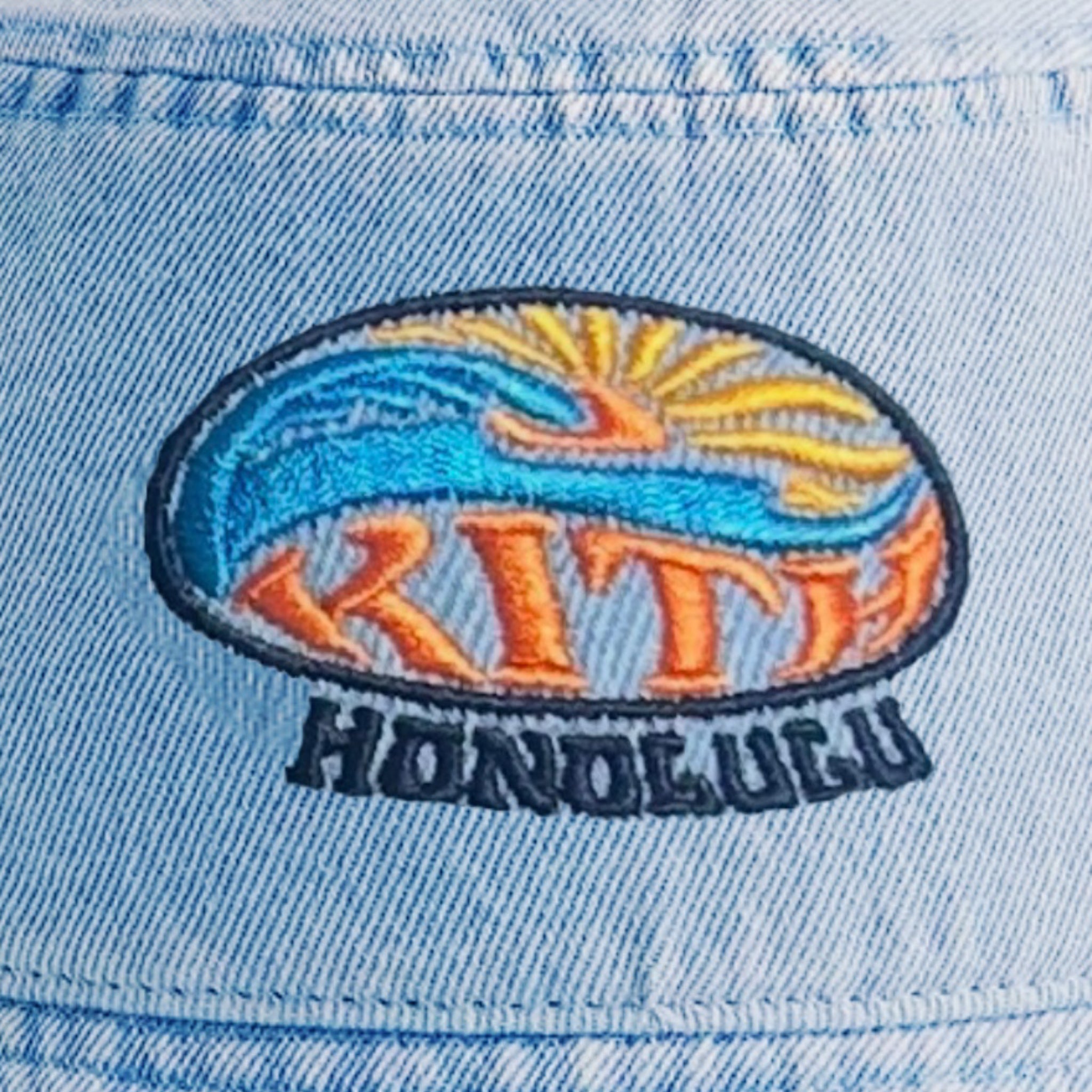Kith Hawaii Denim Dawson Bucket Hat | Store Exclusive – PlunkSneaks