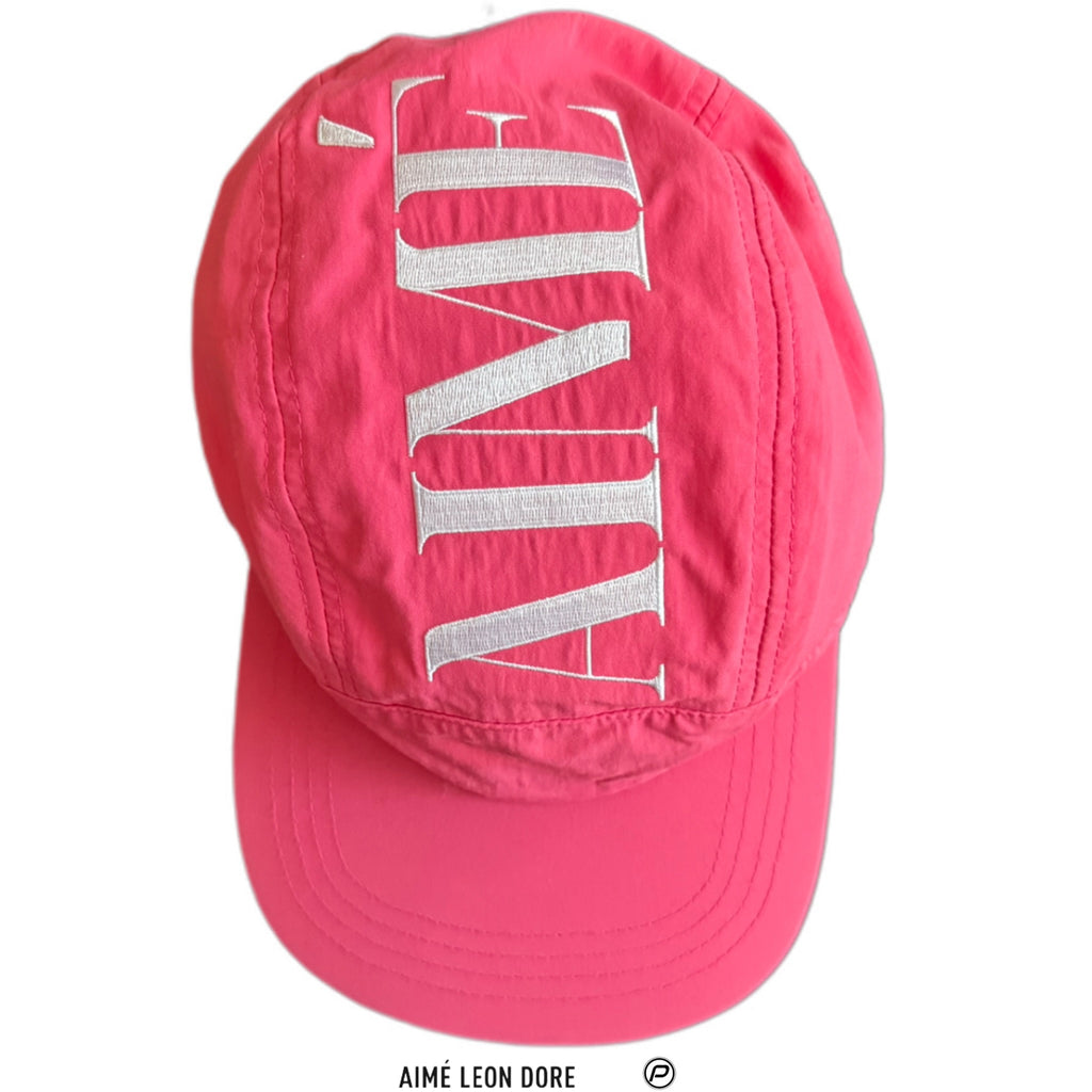 Aimé Leon Dore Nylon Aime Sport Cap Cerise Pink 2019 (USED)