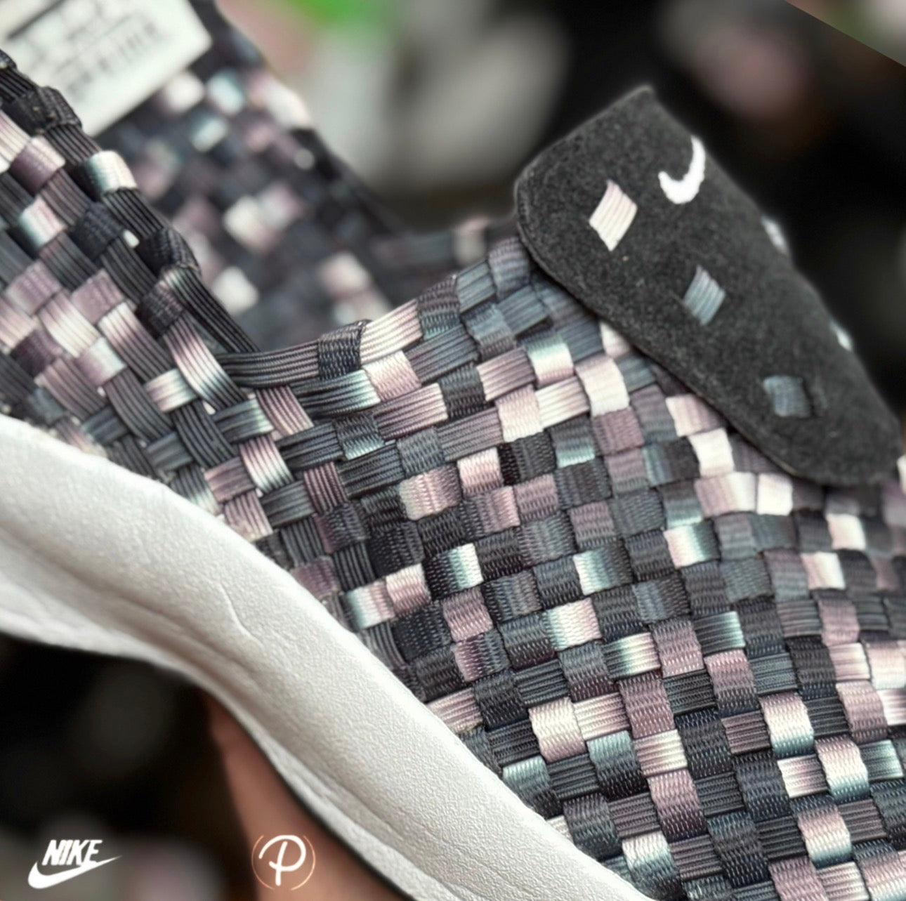 Nike Air Woven Premium Black White 2017 (USED)
