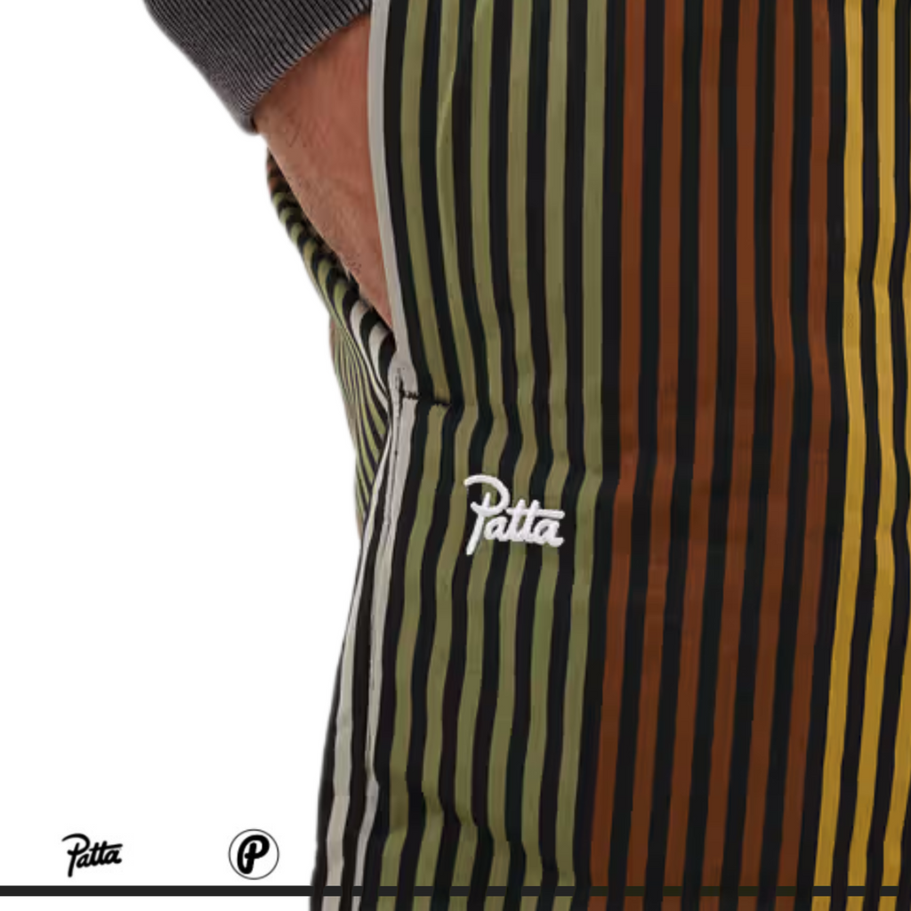 Patta Jamaican Striped Poplin Short 2021 (NEW-)
