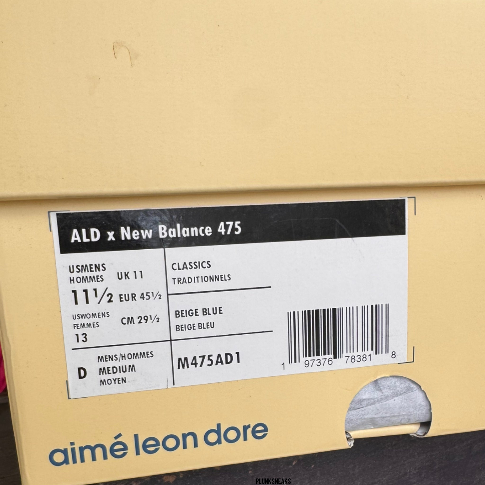 Aime Leon Dore New Balance 475 (USED)