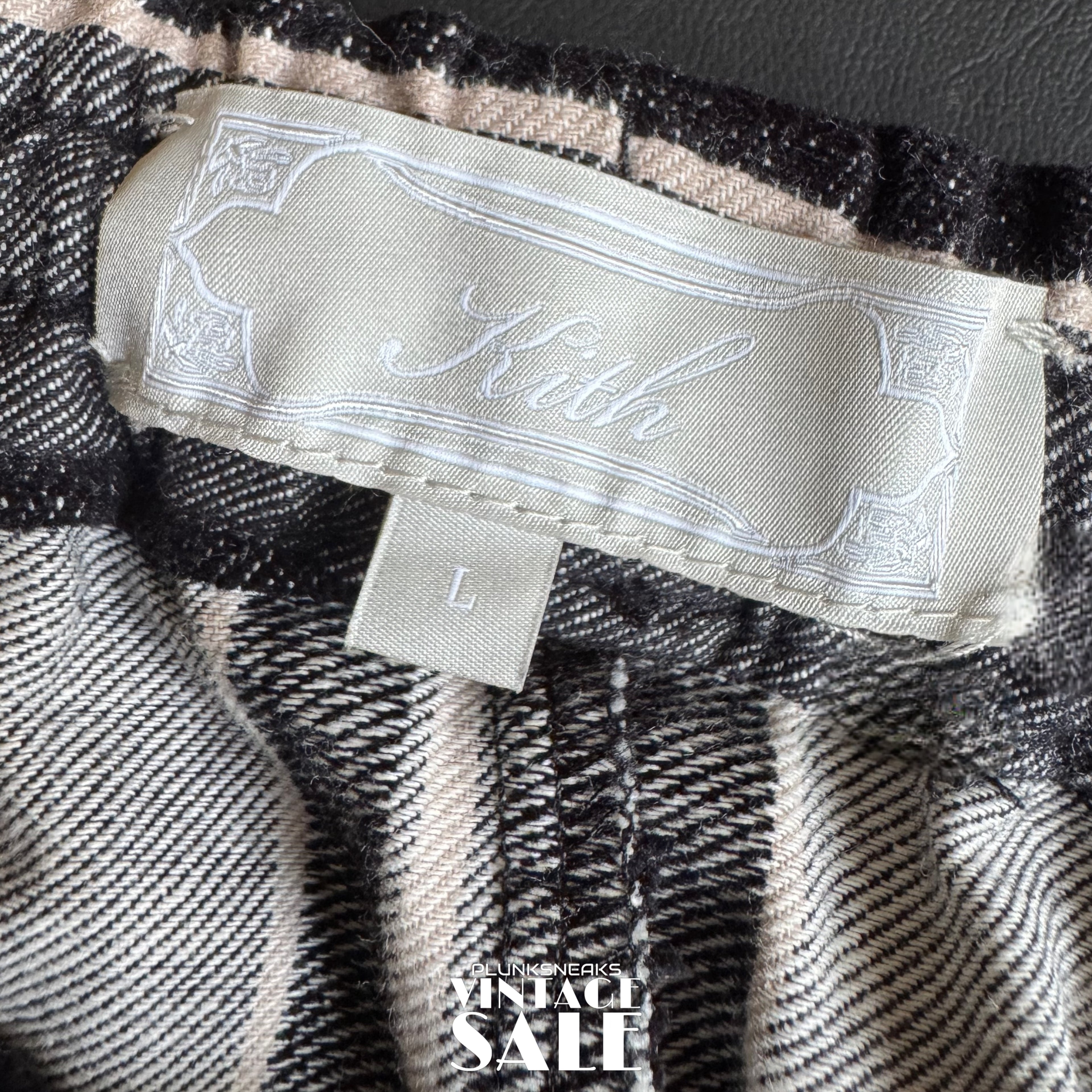 Kith Striped Flannel Barrow Pant 2024 (USED)