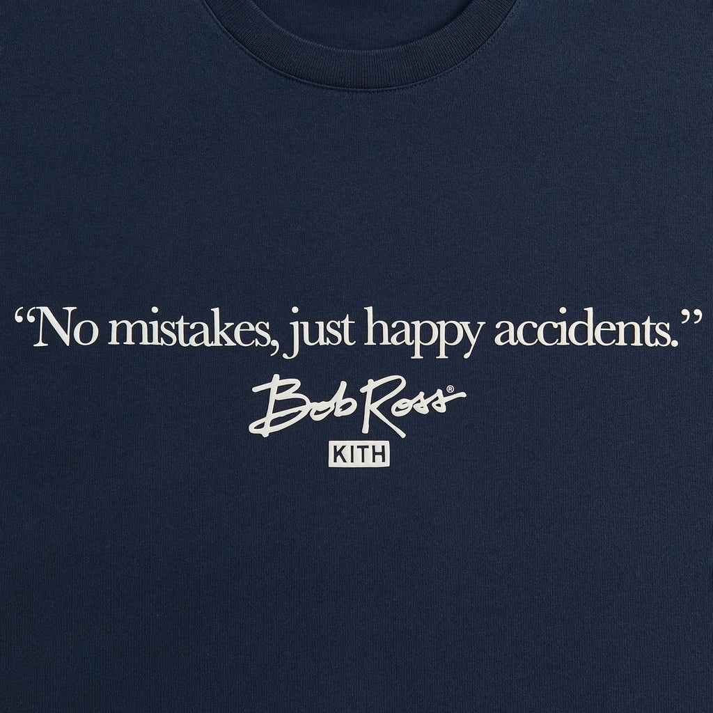 Kith for Bob Ross Happy Accidents Script Tee | Store Exclusive