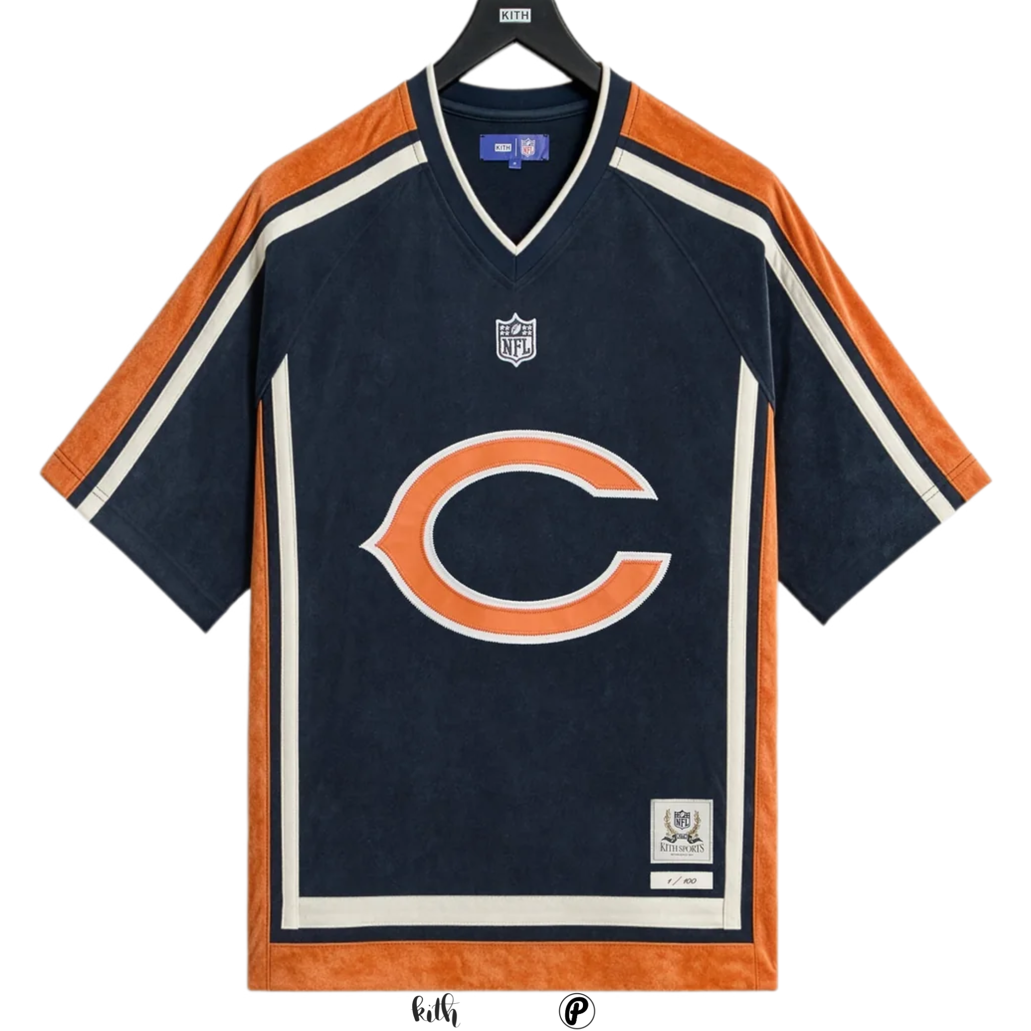 Kith & the NFL for the Chicago Bears Payton Leon Shirt Nocturnal 2026