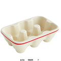 Kith Treats Farmers Market Ceramic Half Dozen Egg Holder