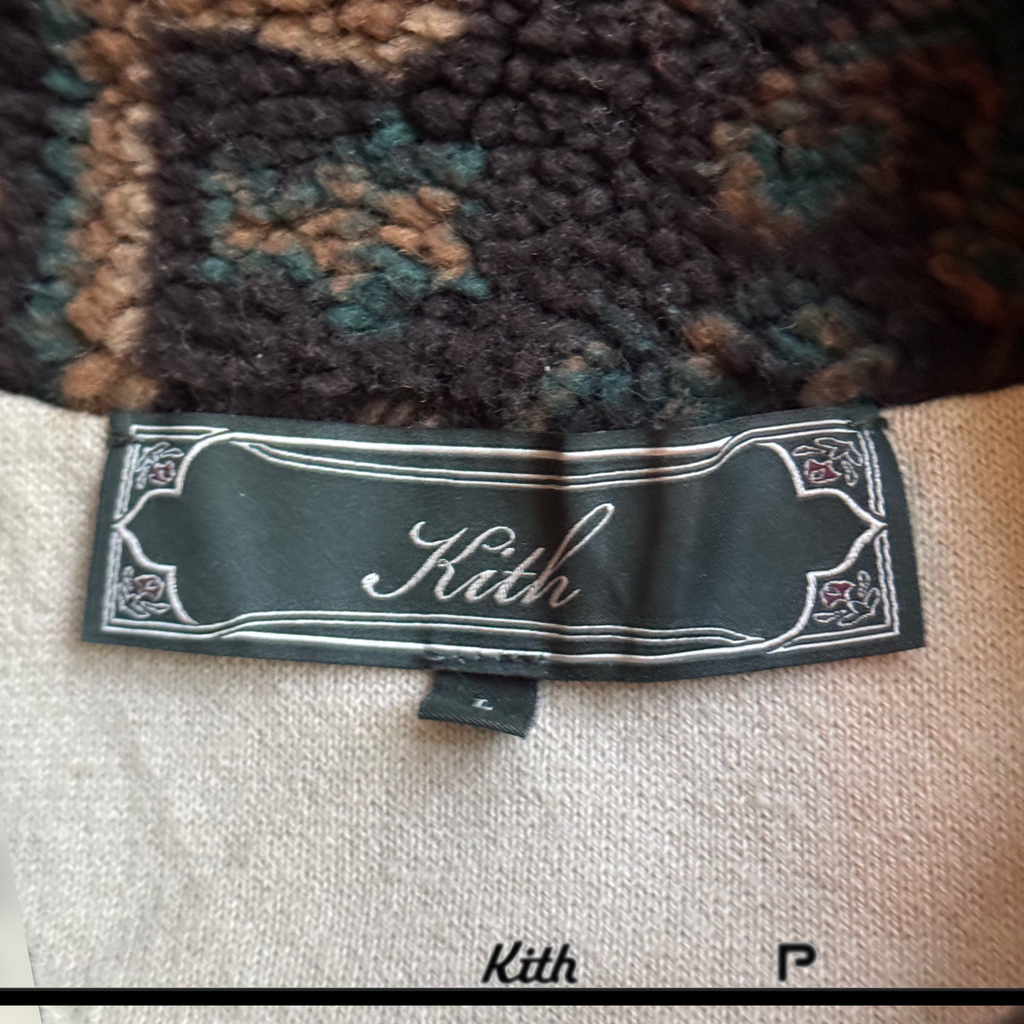 Kith Sebastian Quarter Zip Sweater Sandy Heather 2023 (New-)