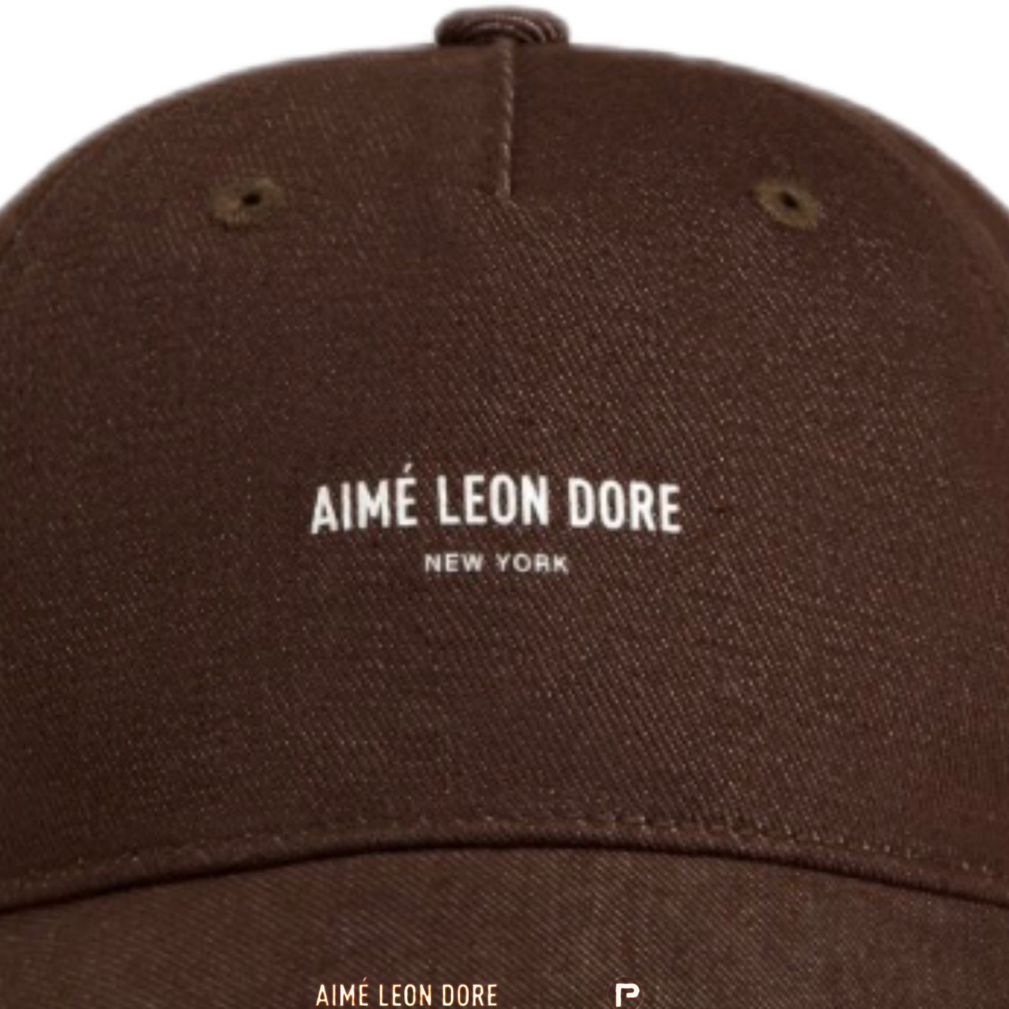 Aimé Leon Dore Vintage Micro Logo Hat Brown