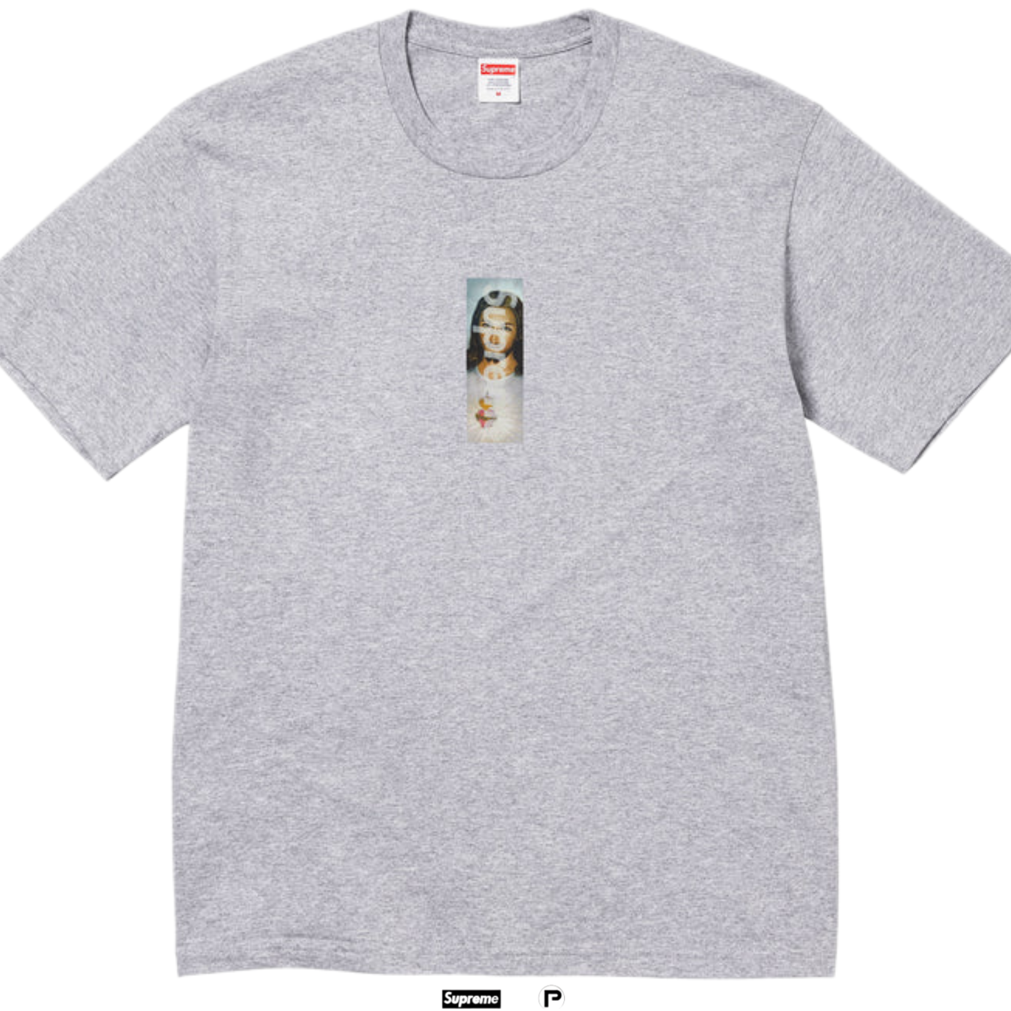 Supreme Prayer Card Box Logo Tee