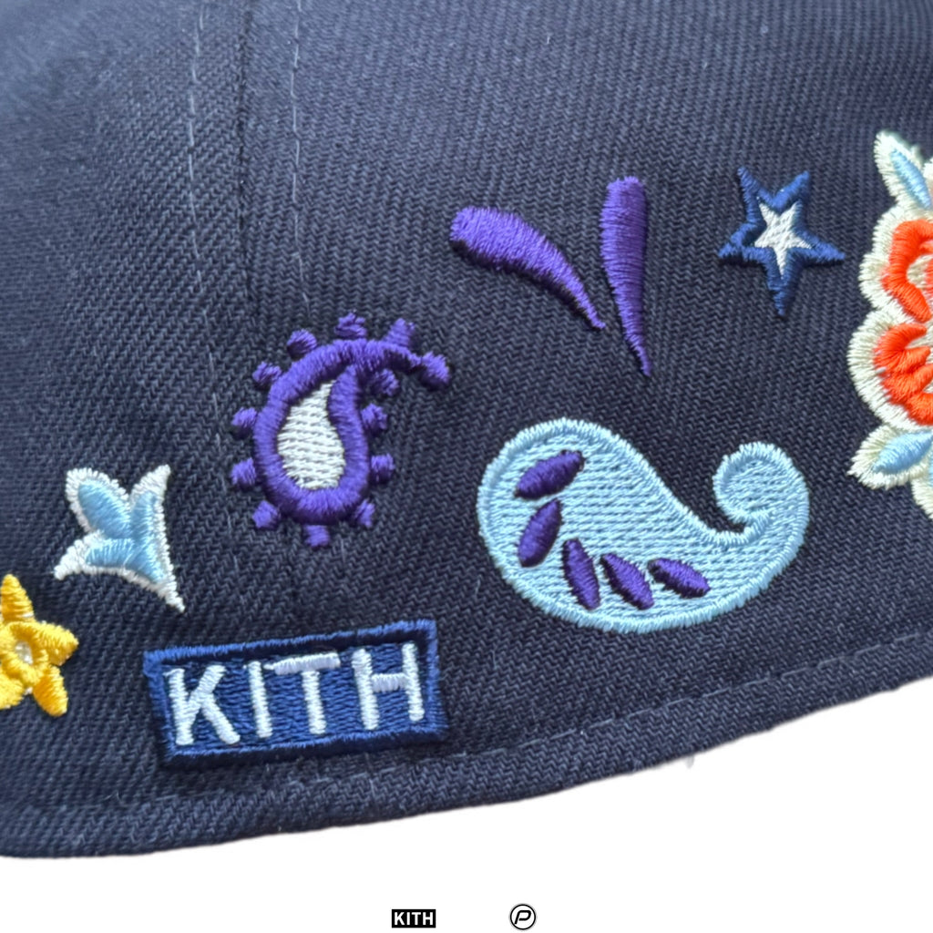 Kith & New Era For The New York Yankees Paisley 59Fifty Low Profile Nocturnal