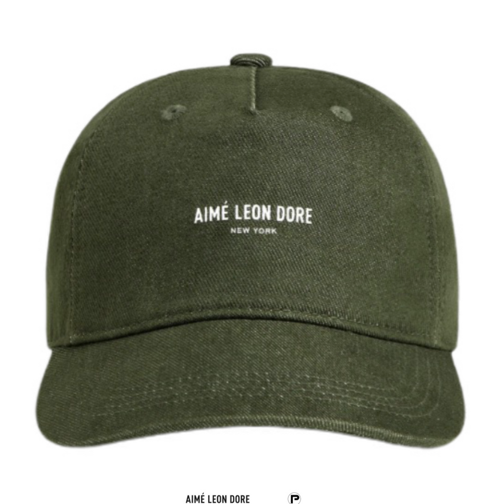 Aimé Leon Dore Vintage Micro Logo Hat Olive