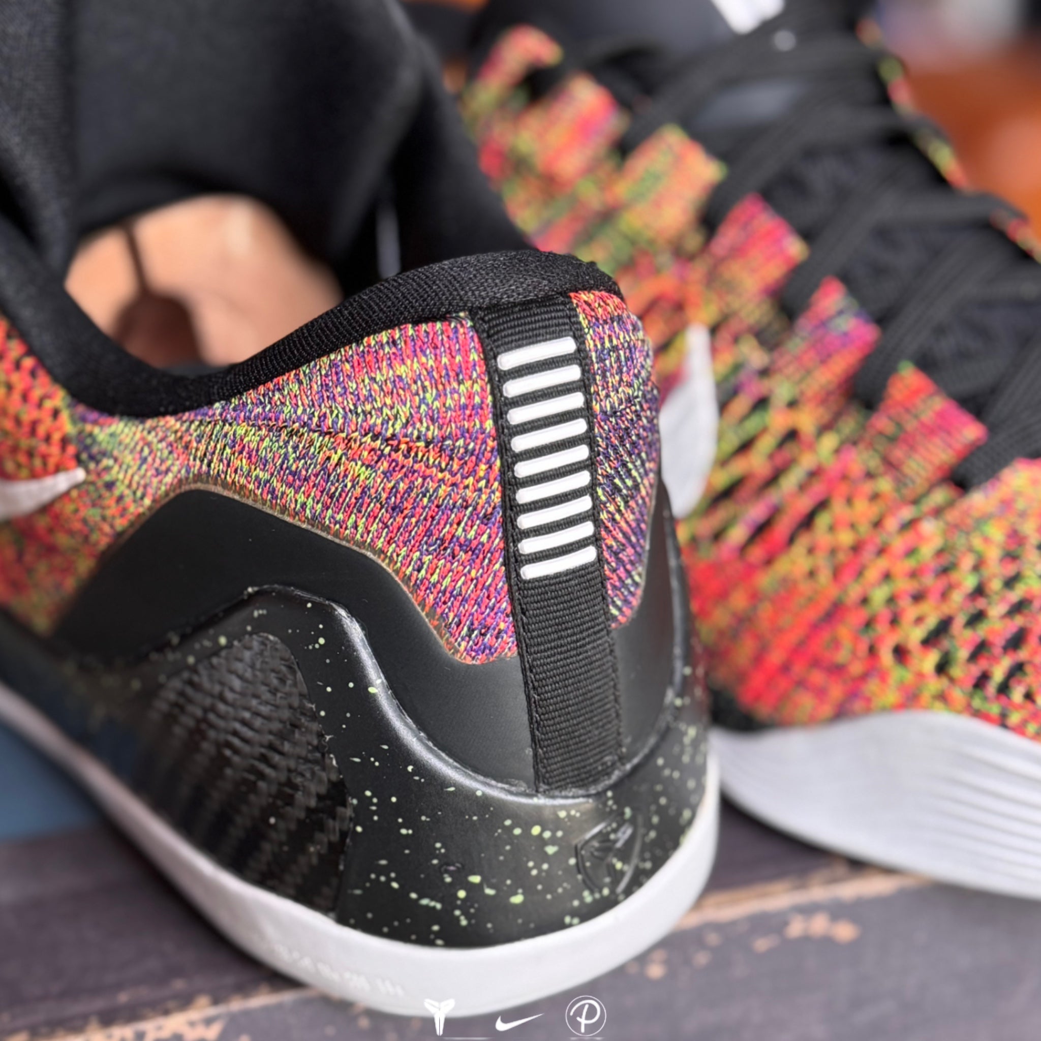 Nike ID Kobe 9 Low Masterpiece Black 2014 (USED)