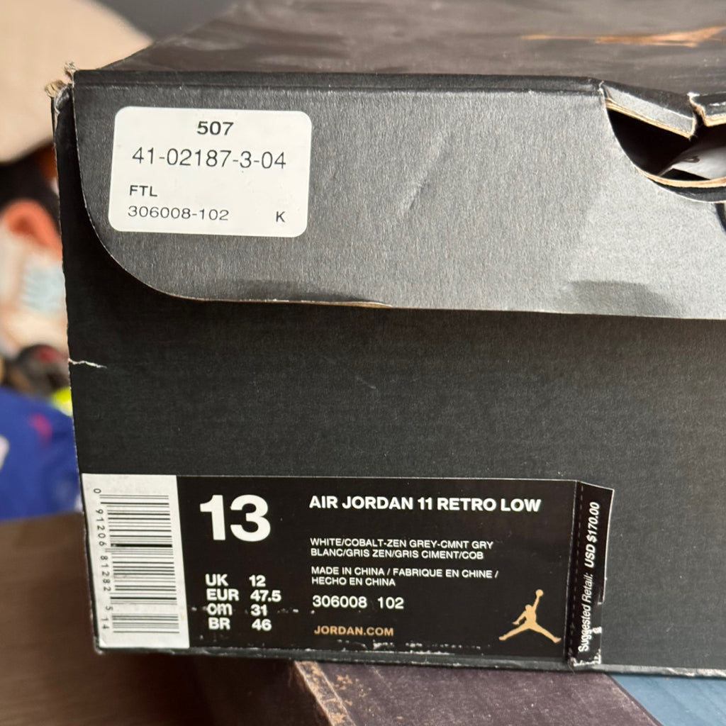 Air Jordan 11 Retro Low IE Cobalt 2015 (NEW)