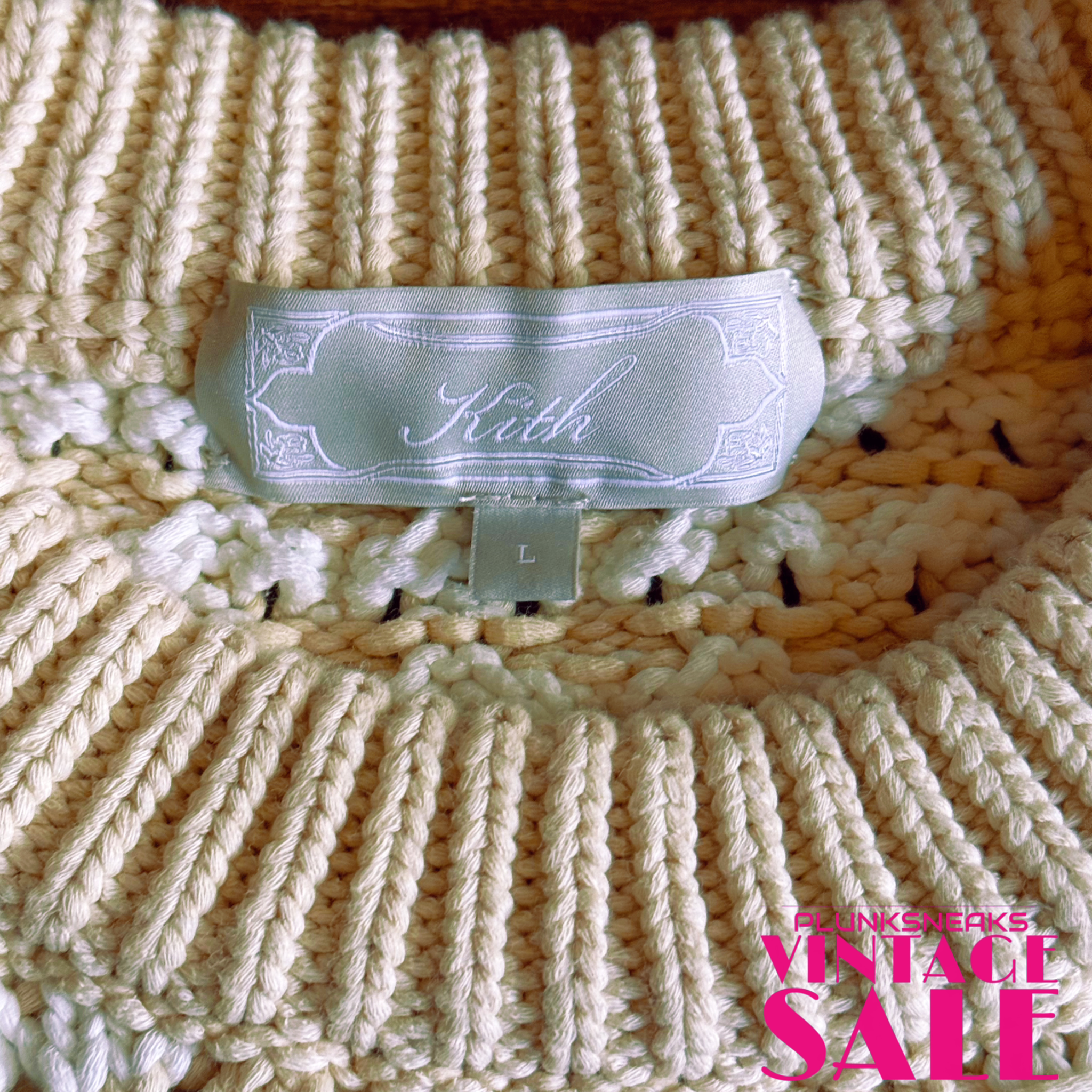 Kith Skip Stitch Saratoga Crewneck Manuscript 2024 (USED)