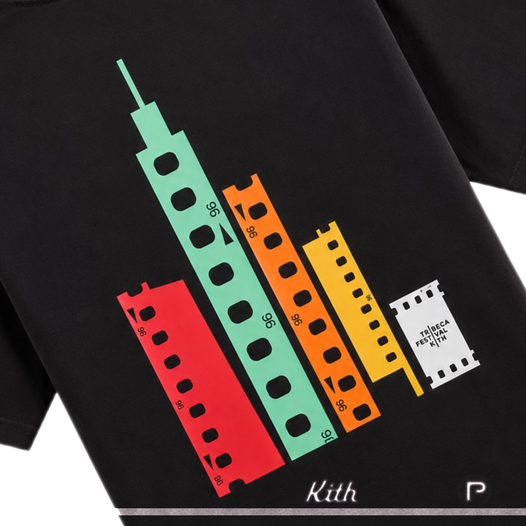 Kith for New York Tribeca Festival Buildings Standard Tee Black 2026