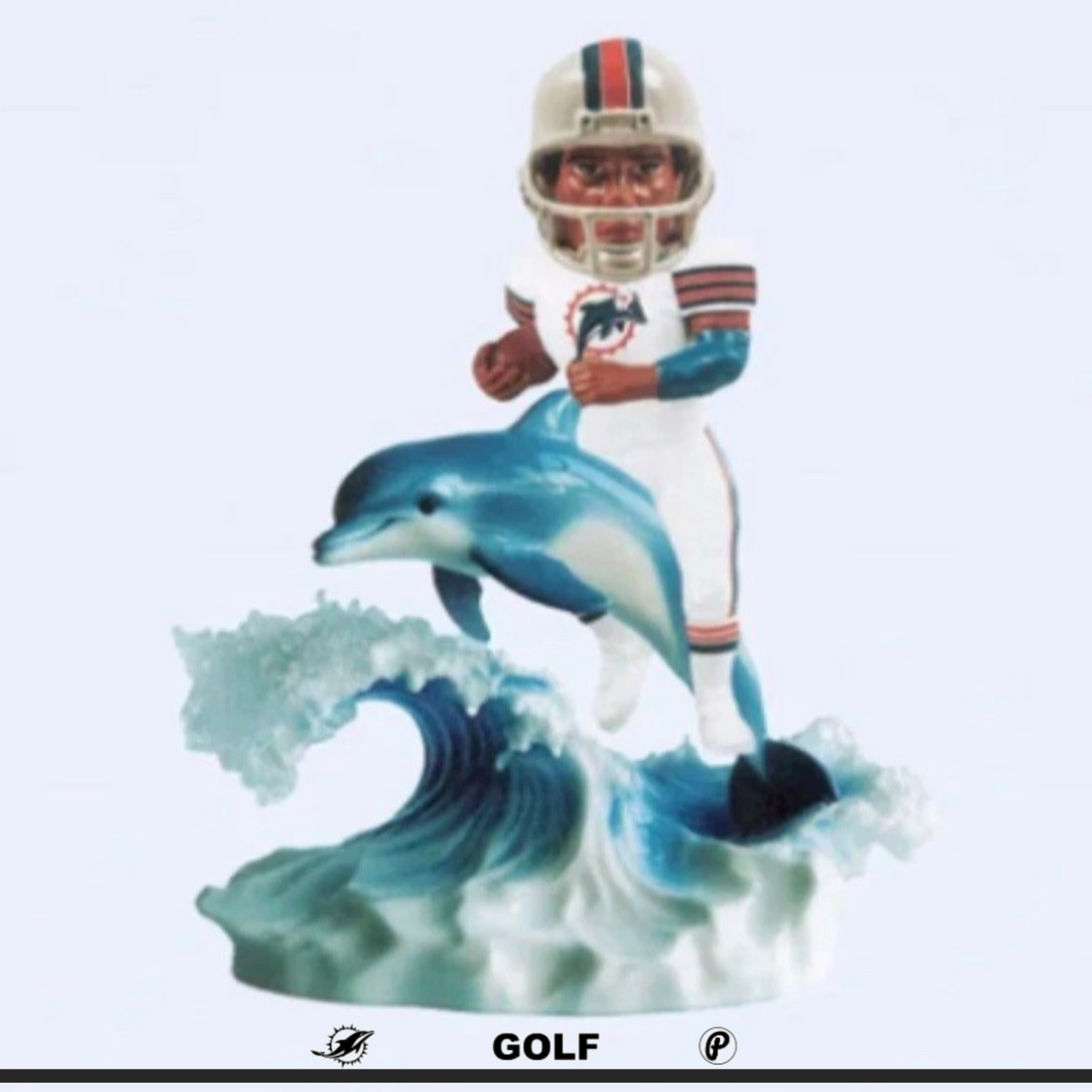 GOLF WANG Tyler The Creator Miami Dolphins Bobblehead Tee White 2024