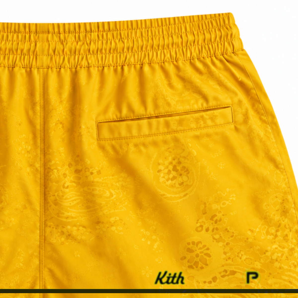 Kith Cupro Linen Paisley Short Opulence 2023