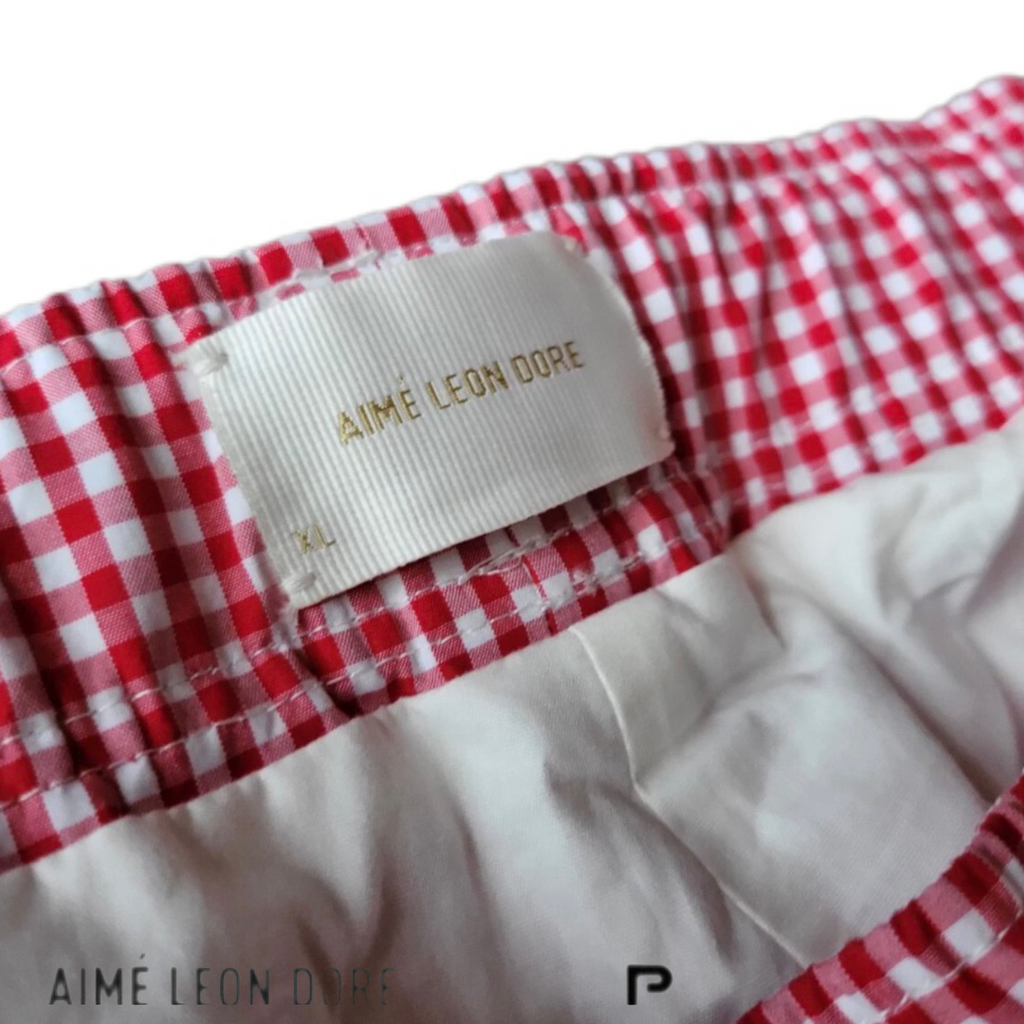 Aime Leon Dore Gingham Plaid Short 2016 (USED)