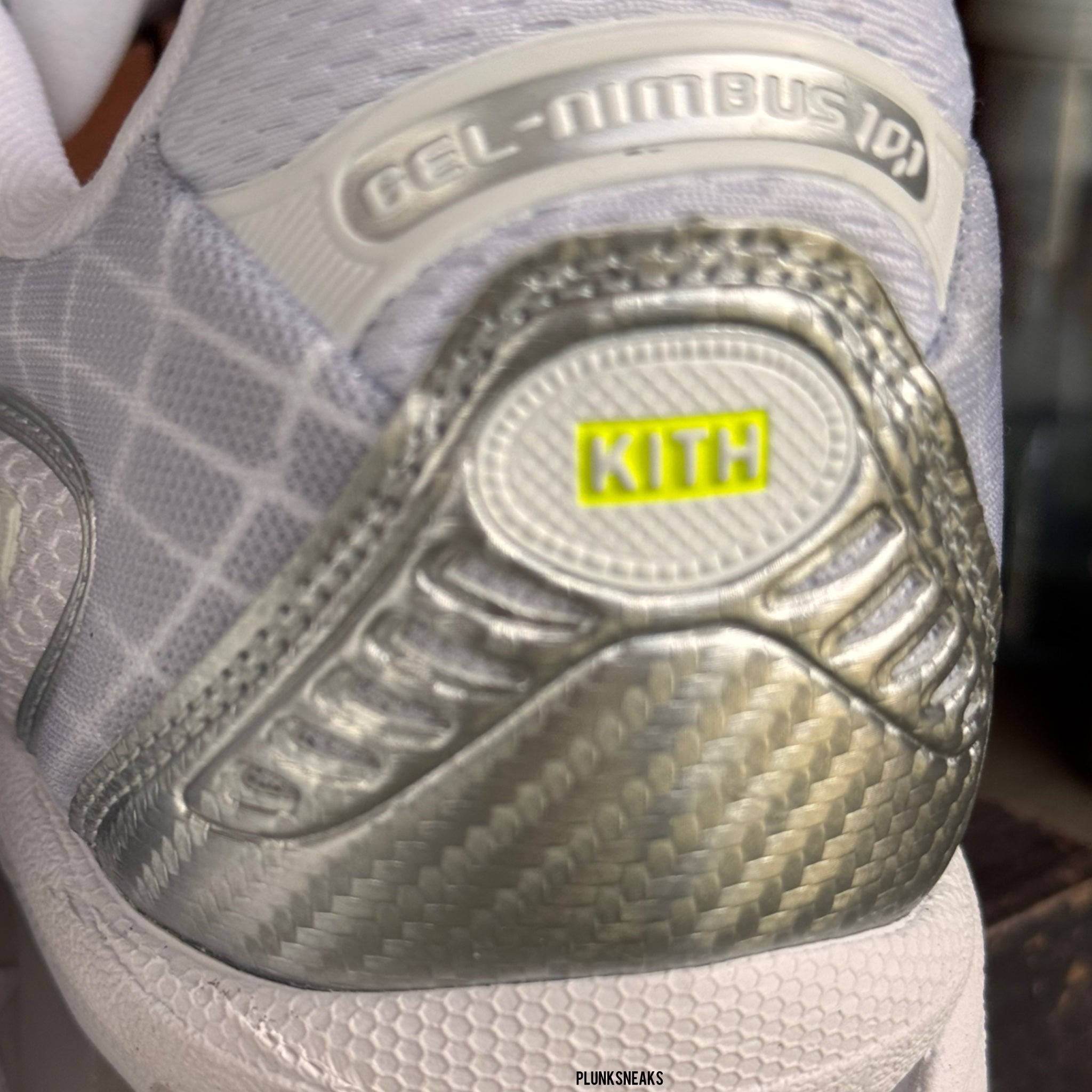 Kith ASICS GEL Nimbus 10.1 White Pure Silver (USED)
