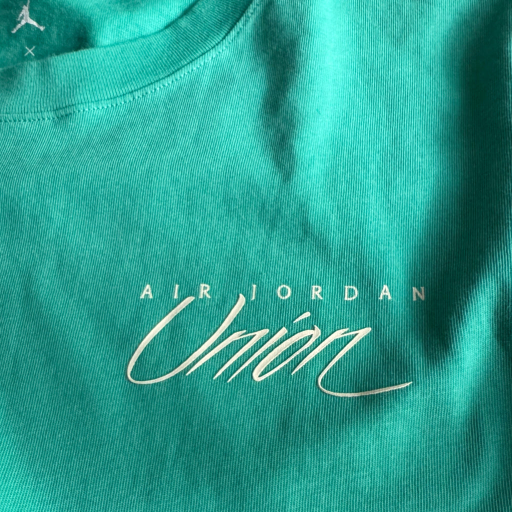 Air Jordan 1 KO x Union LA Long-Sleeve Tee Kinetic Green/Coconut Milk (USED)