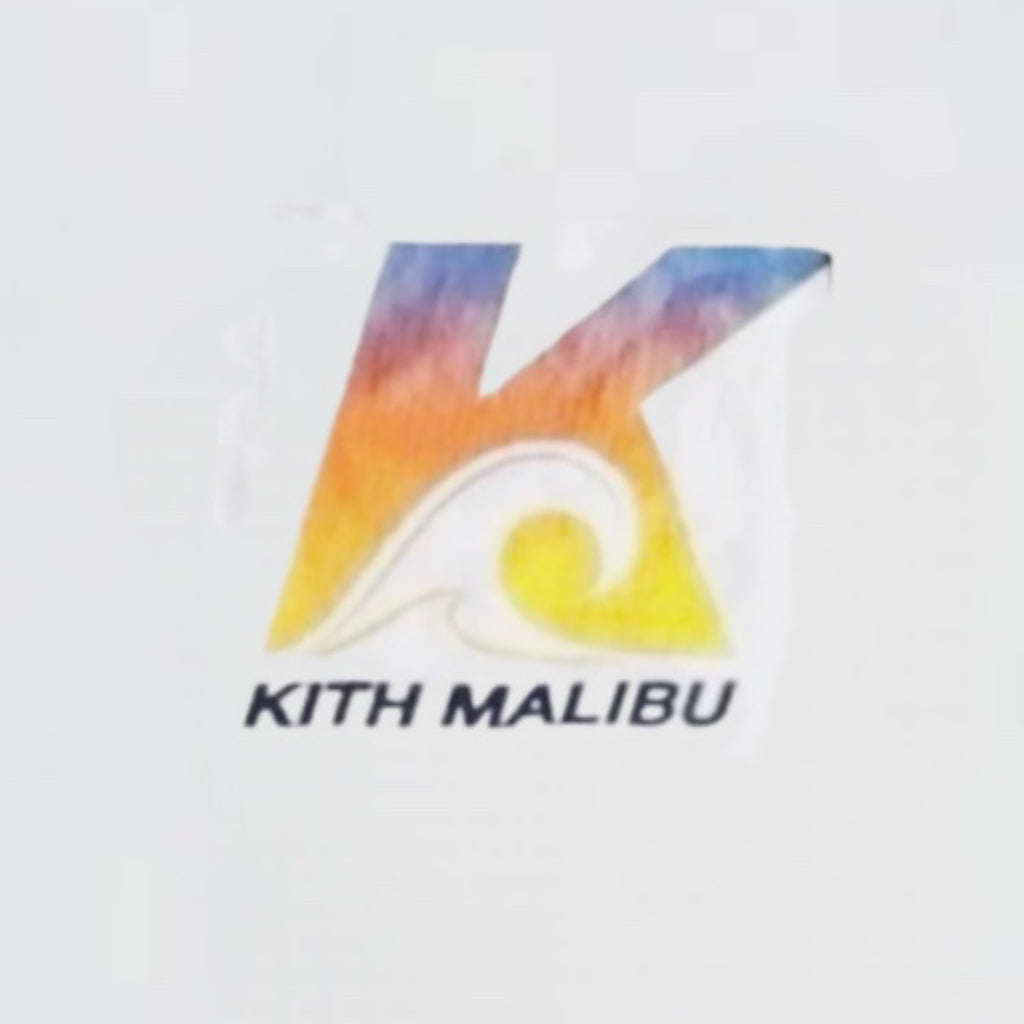 Kith Malibu Wave Gradient K Logo Tee | Store Exclusive