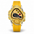 LAARVEE Sinngouki SGK001 Gold Yellow Digital Watch 2024 (NEW-)