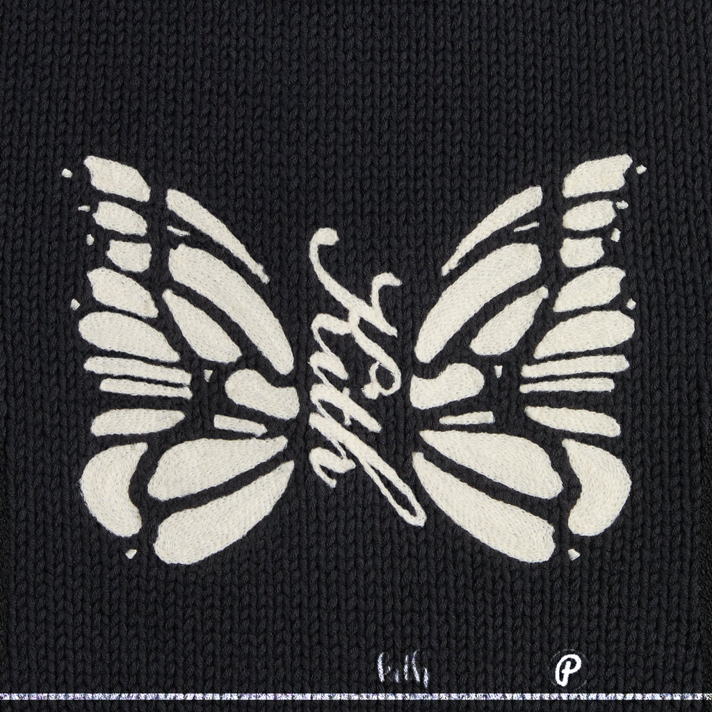 Kith for Needles Wyona Full Zip Sweater Black 2026