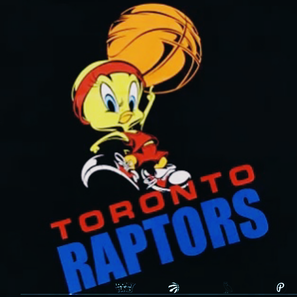 October’s Very Own for Looney Tunes x Toronto Raptors Tweety Bird Tee 2023
