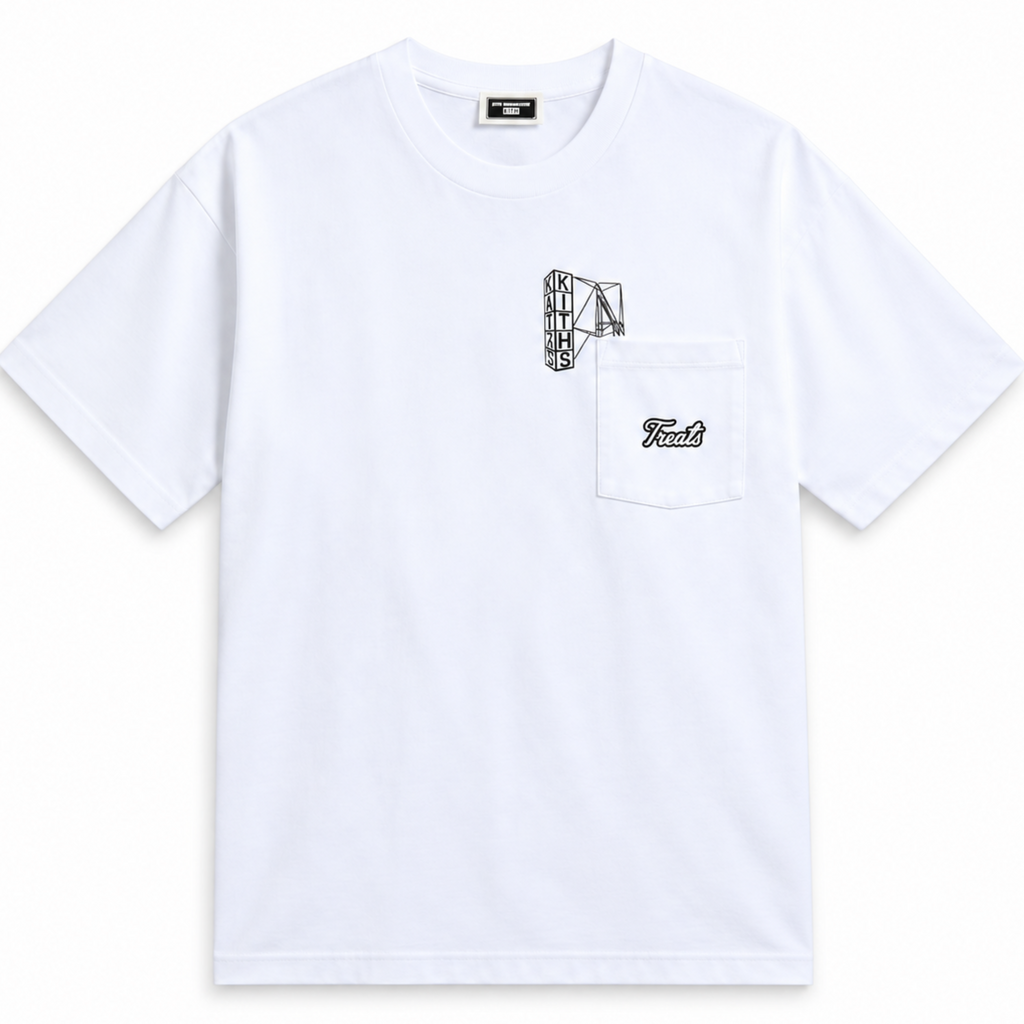 Kith Treats Katz’s Delicatessen Pocket Tee White 2026