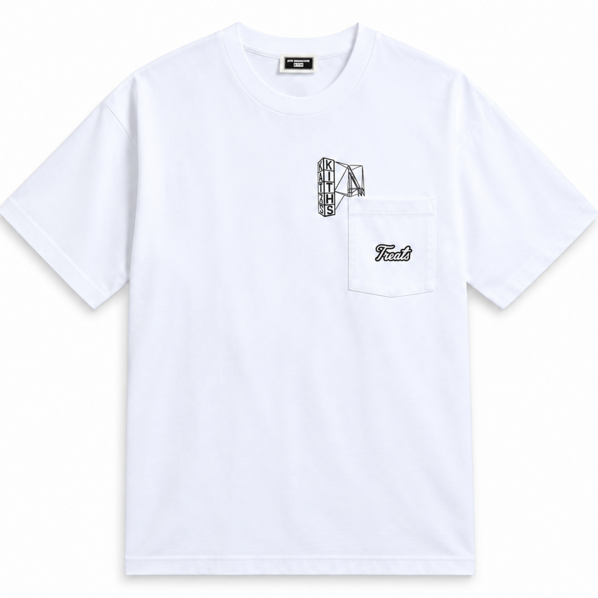 Kith Treats Katz’s Delicatessen Pocket Tee White 2026