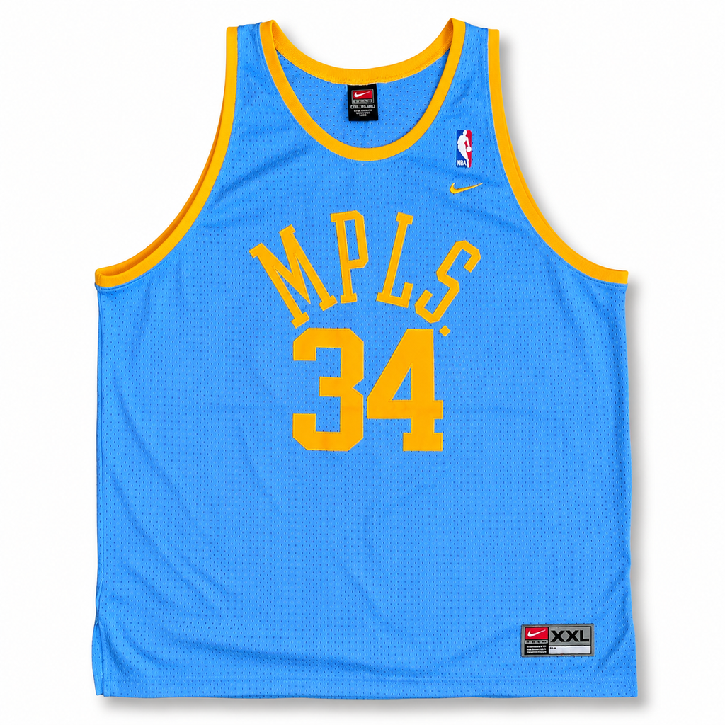 Nike Minneapolis Lakers Shaquille O’Neal Swingman Vintage Jersey Blue 2002 (USED)