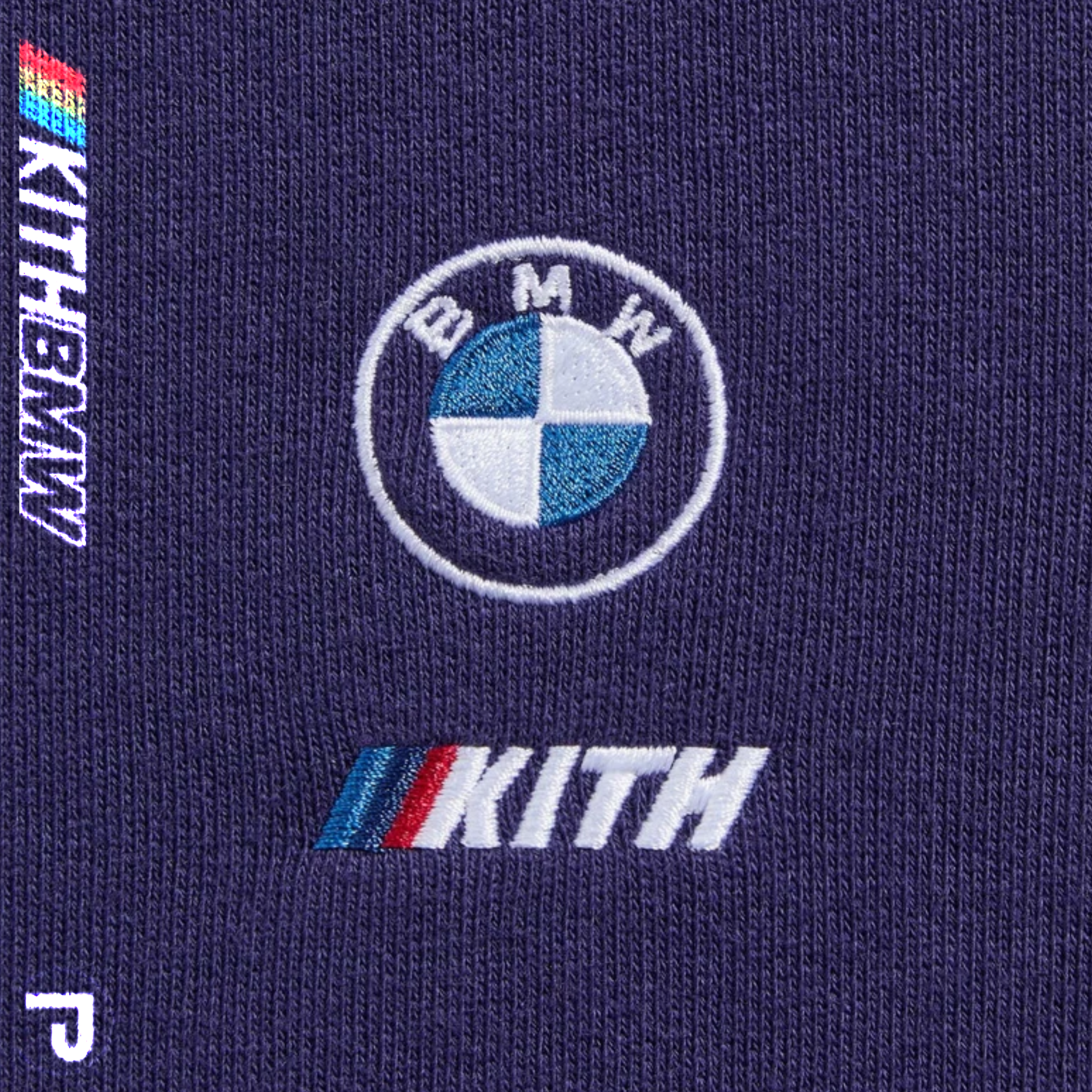 Kith for BMW Nelson Quarter Zip Pullover Techno Violet