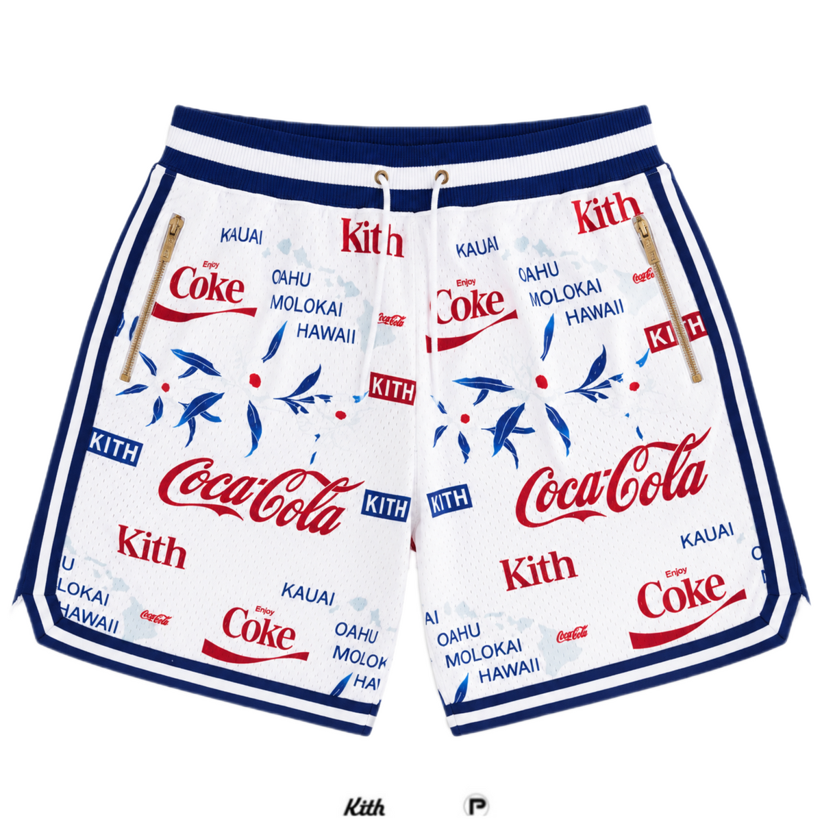 Kith Coca-Cola Mitchell & Ness Hawaii Shorts 2019 (USED)