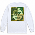 Kith & New Balance NY Woodblock Long Sleeve Pocket Tee White 2026