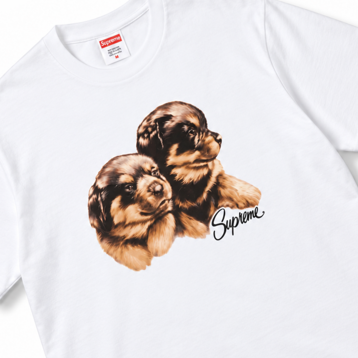 Supreme Puppies Tee White 2026