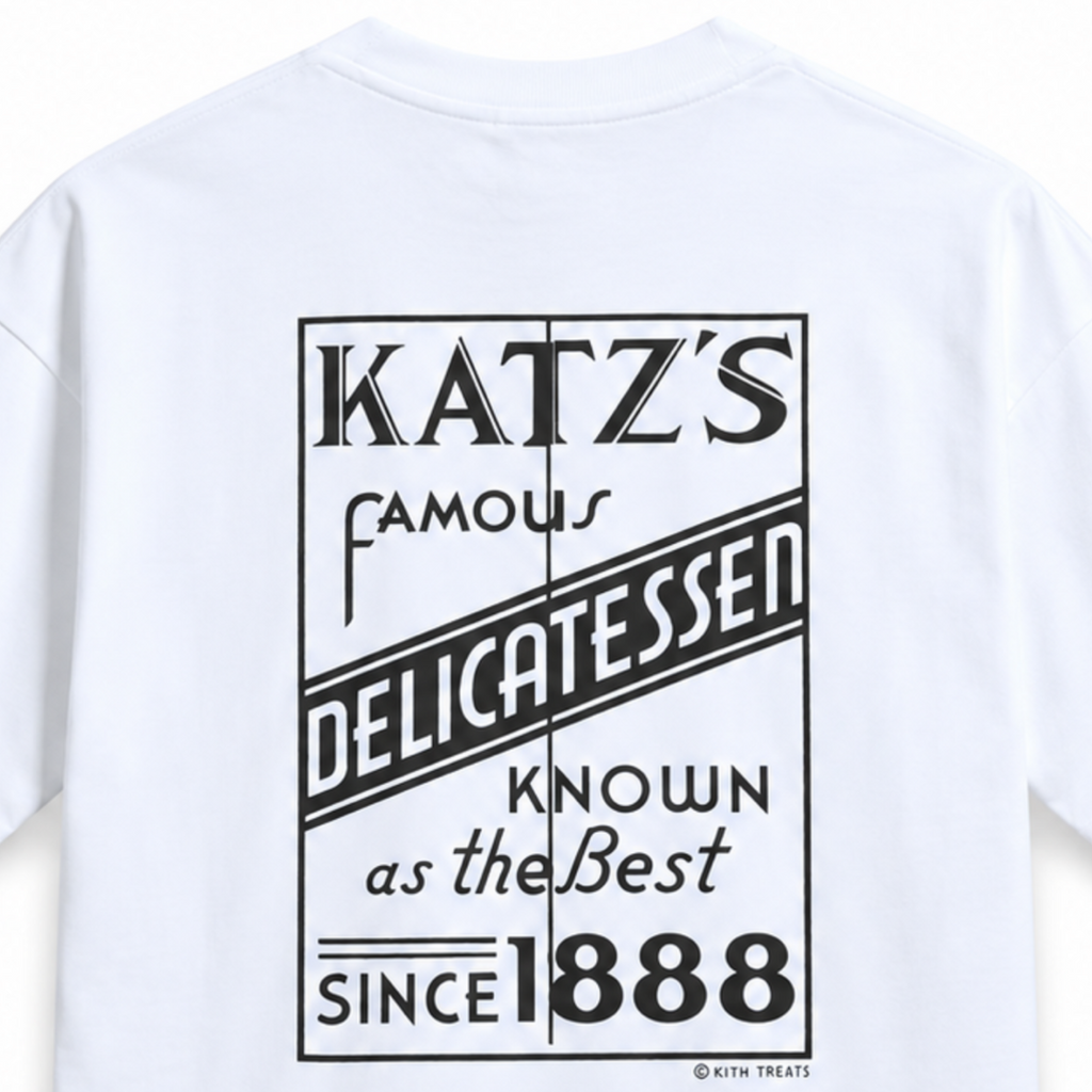 Kith Treats Katz’s Delicatessen Pocket Tee White 2026