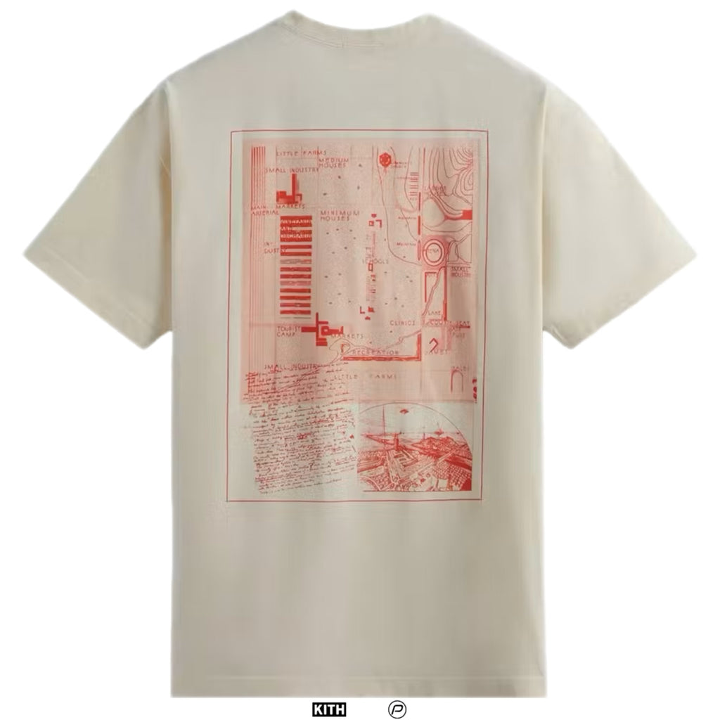 Kith Frank Lloyd Wright Foundation Drawing Tee 2023 (USED)