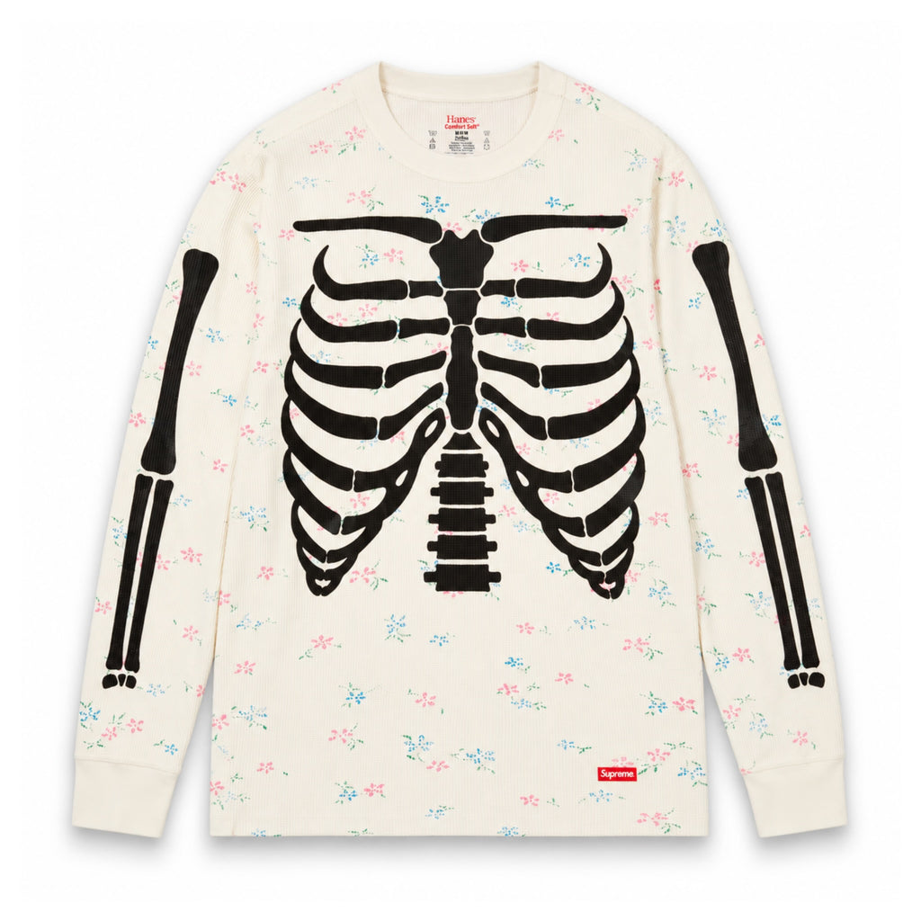 Supreme Hanes Bones Thermal Top Floral 2025