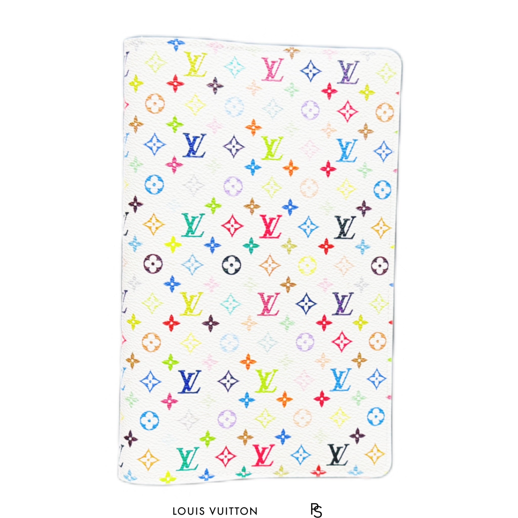 Louis Vuitton x Takashi Murakami Monogram Multicolor Emily Notebook Cover 2025 (USED)