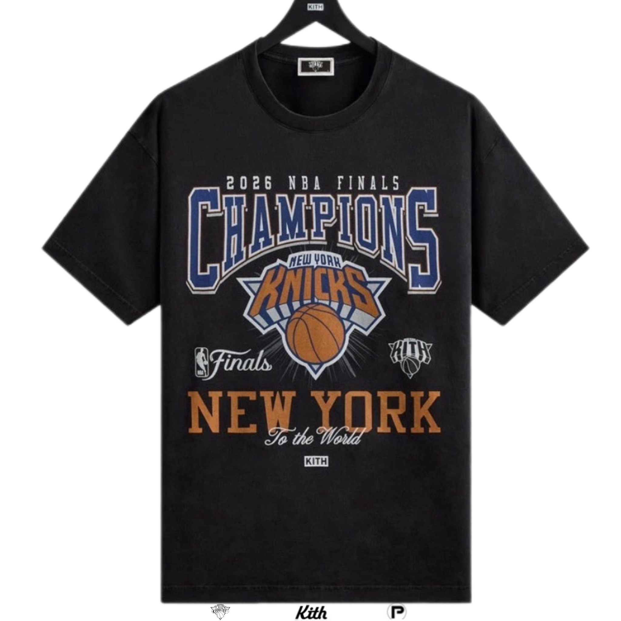 Kith for the New York Knicks Champions Vintage Tee 2026