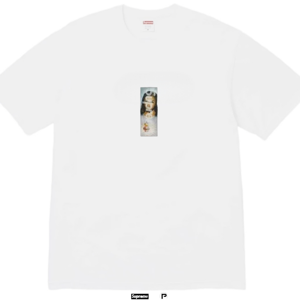 Supreme Prayer Card Box Logo Tee