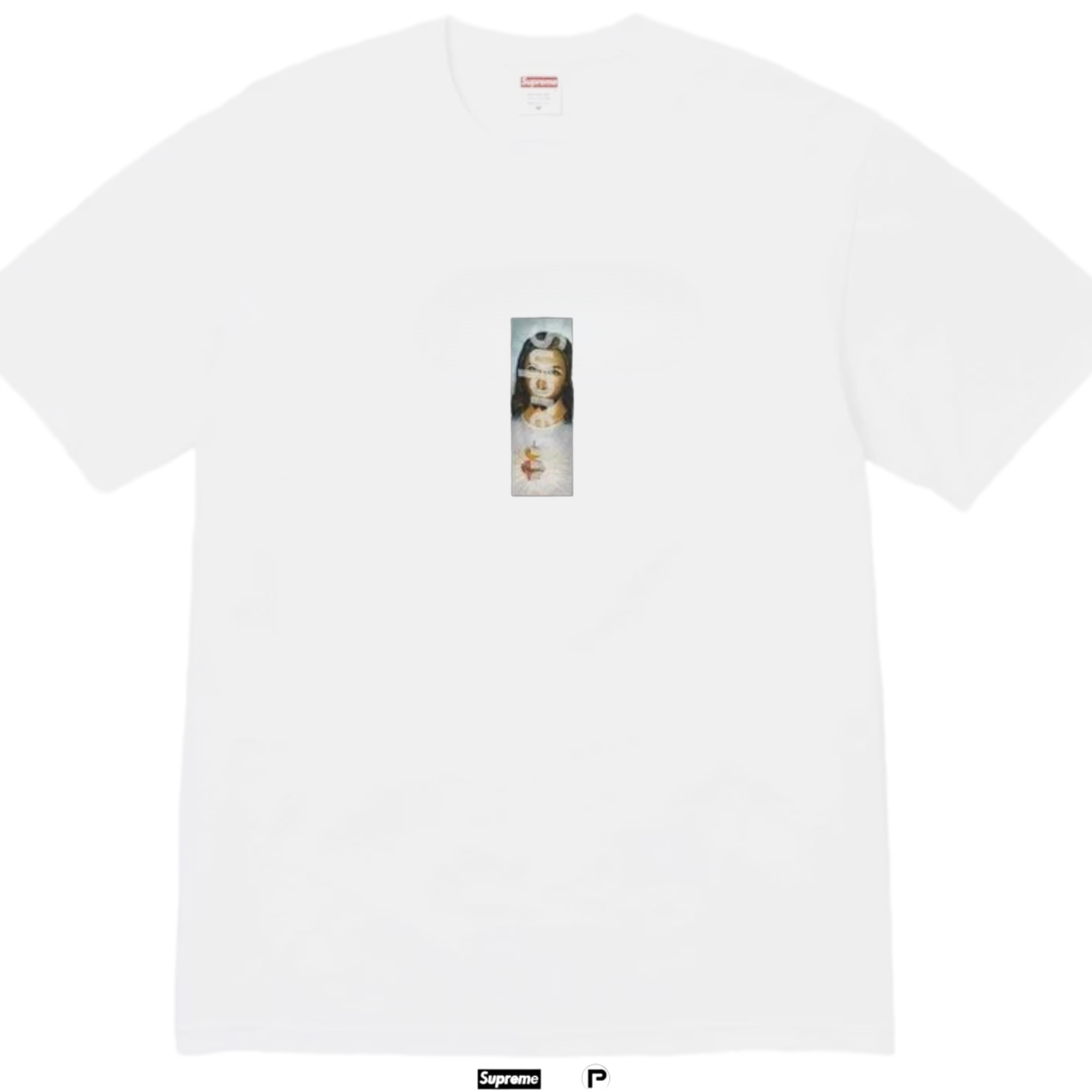 Supreme Prayer Card Box Logo Tee