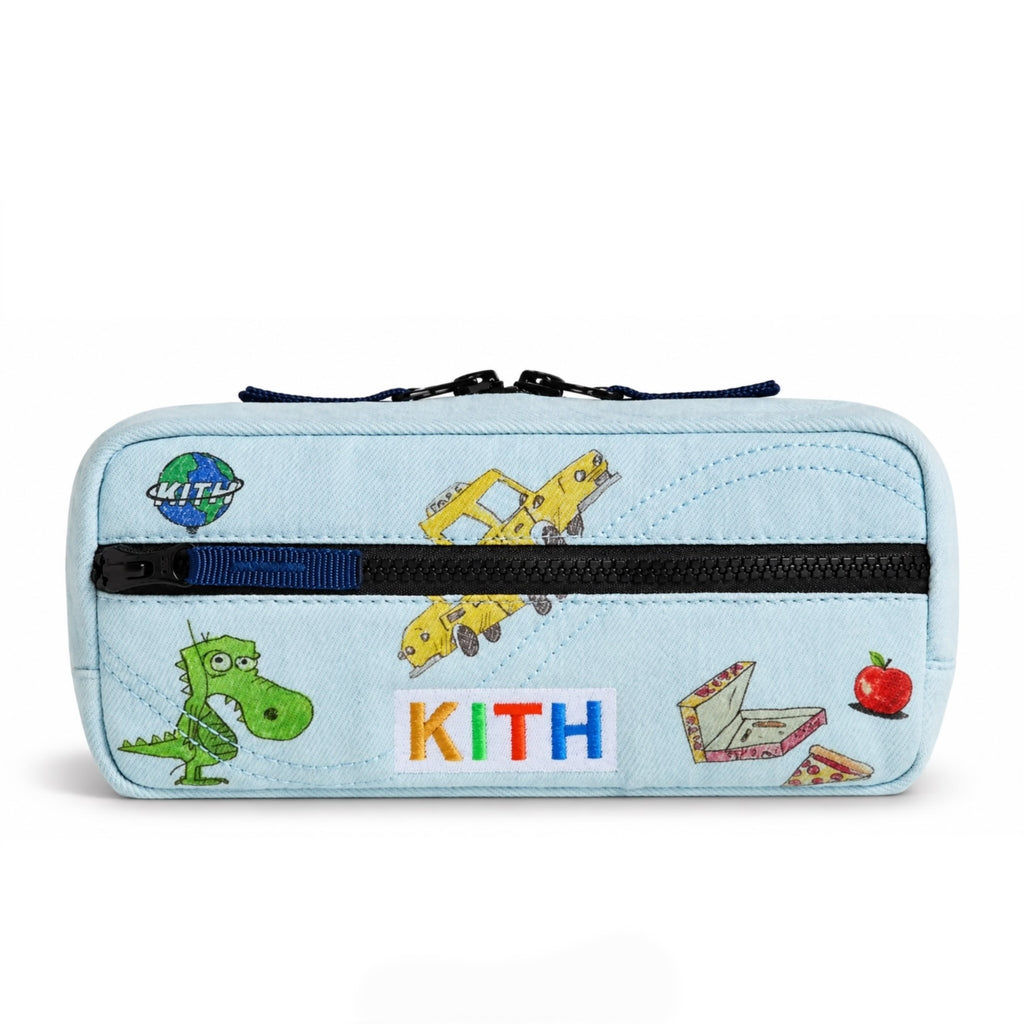 Kith Kids for Matthew Langille Denim Pencil Case Bag Polar 2026