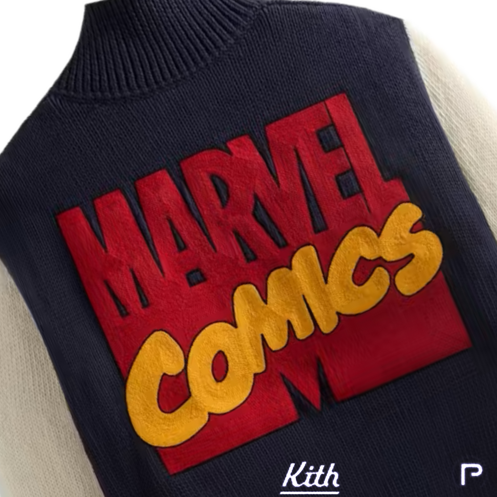 Kith Marvel Comics Wyona Full-Zip Sweater Jacket 2024 (USED)