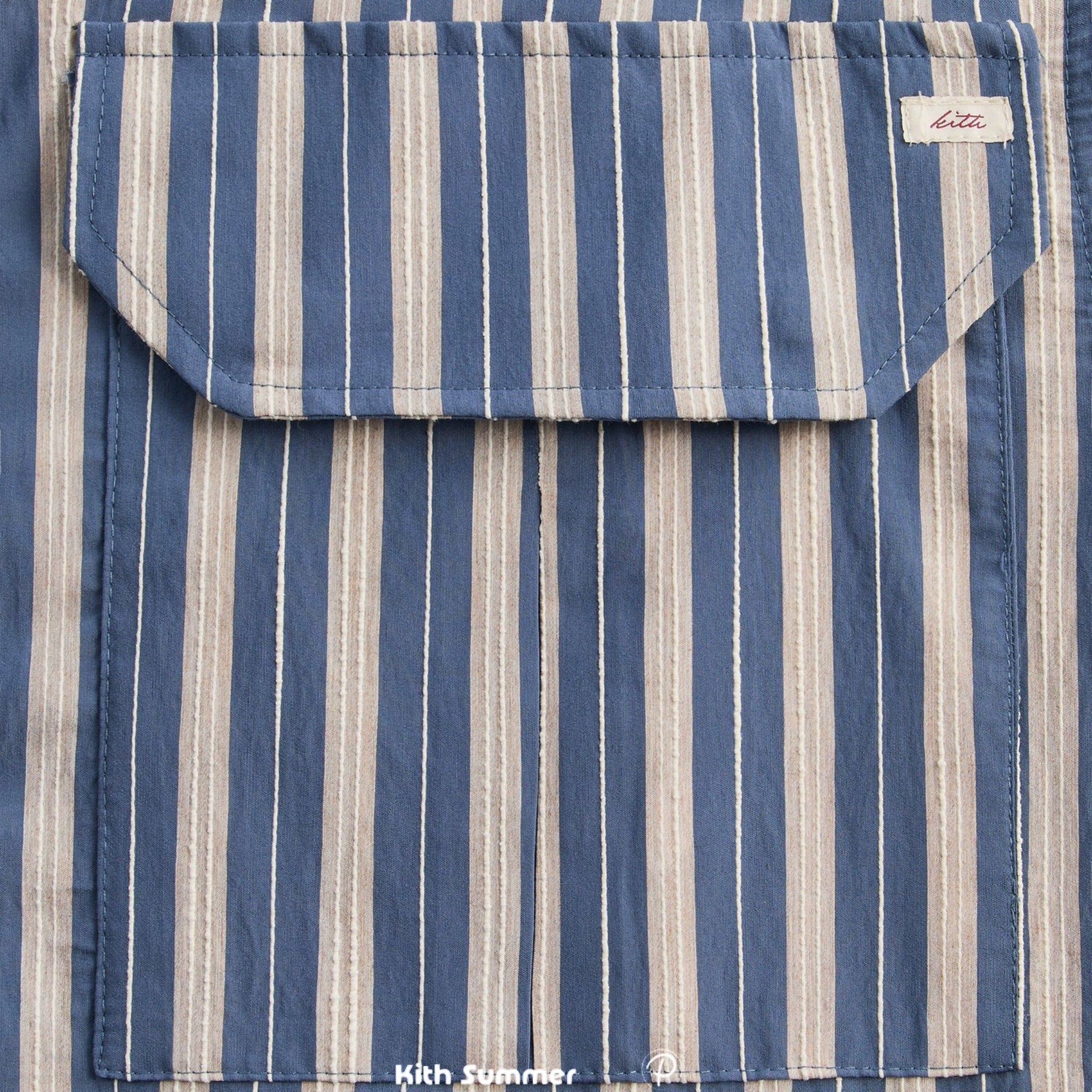 Kith Barre Stripe Full Zip Raj Jacket