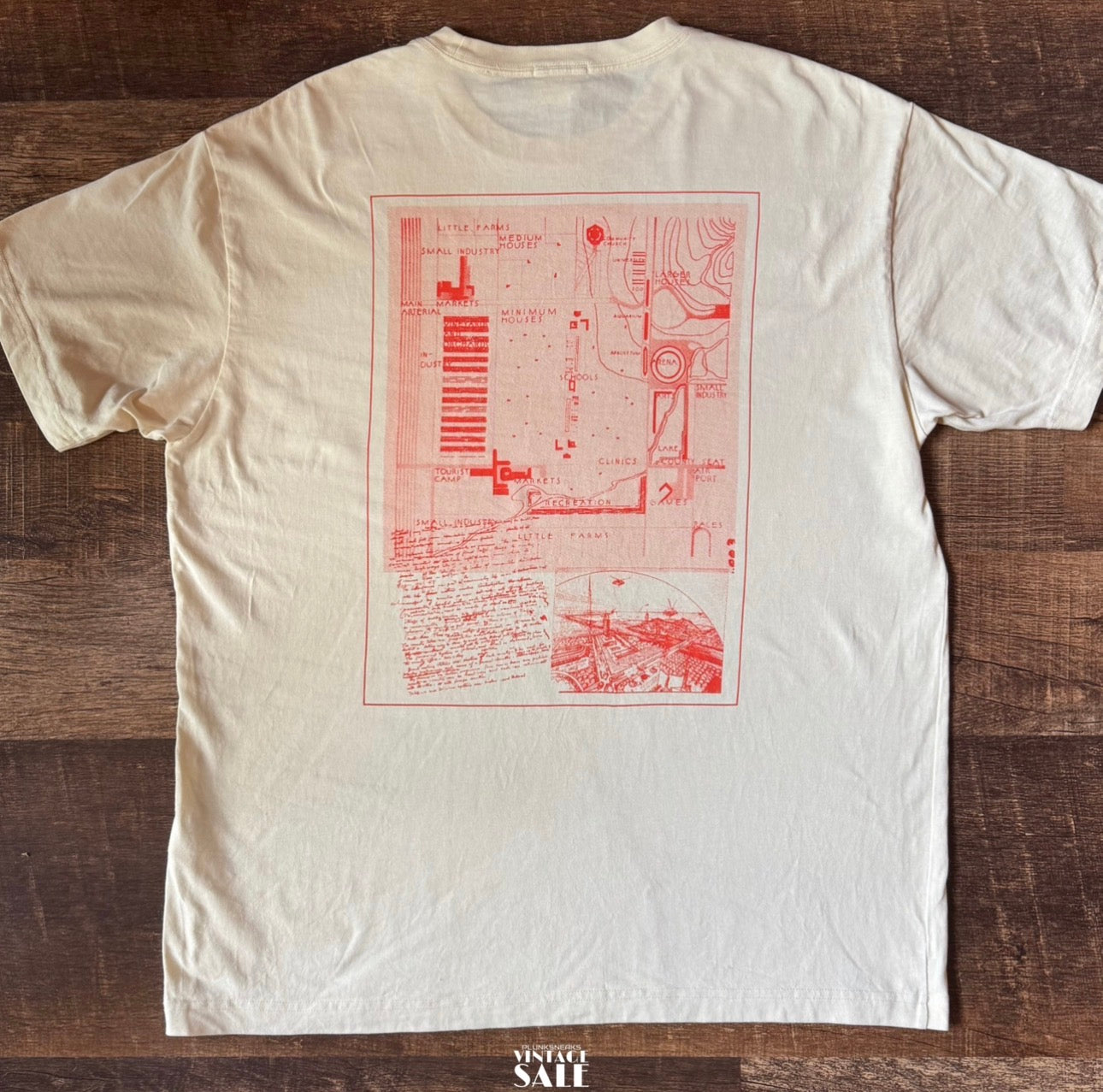 Kith Frank Lloyd Wright Foundation Drawing Tee 2023 (USED)