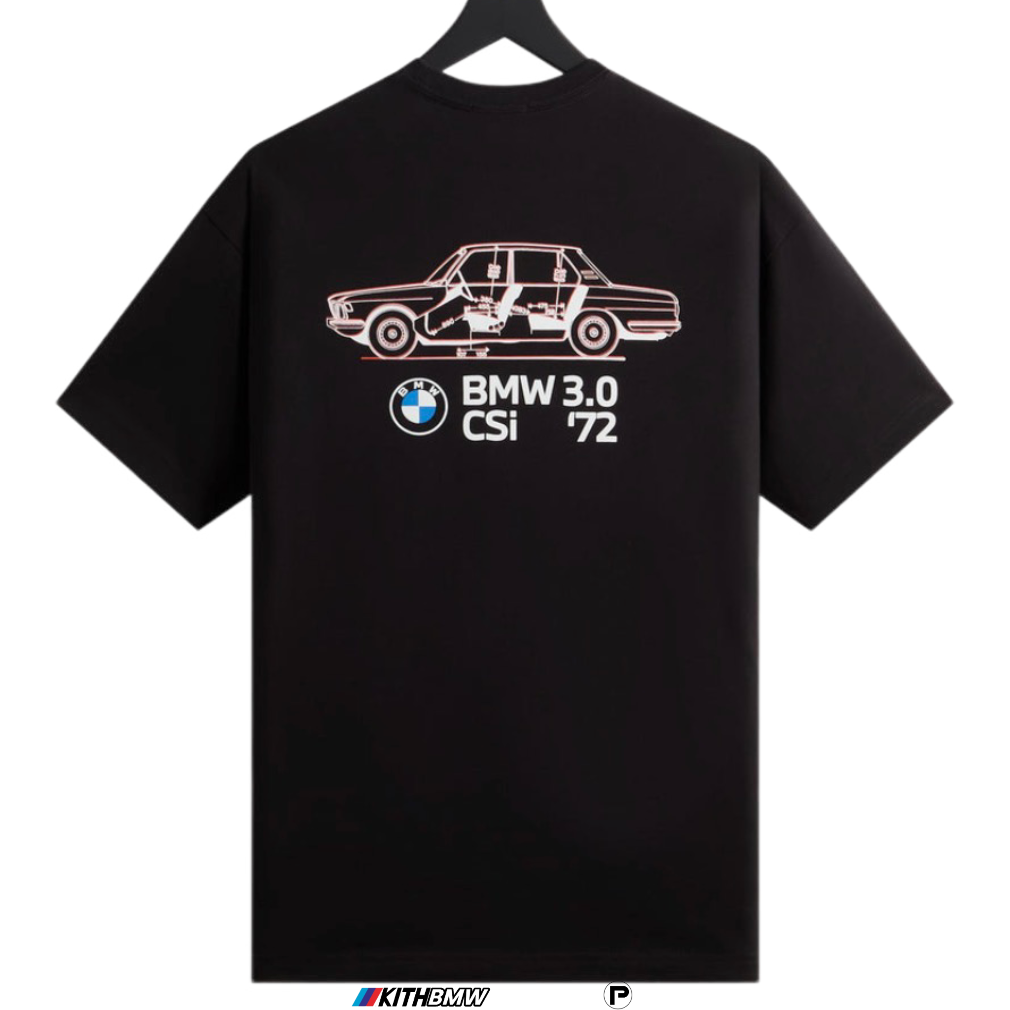Kith for BMW CSi 3.0 Schematic Pocket Tee