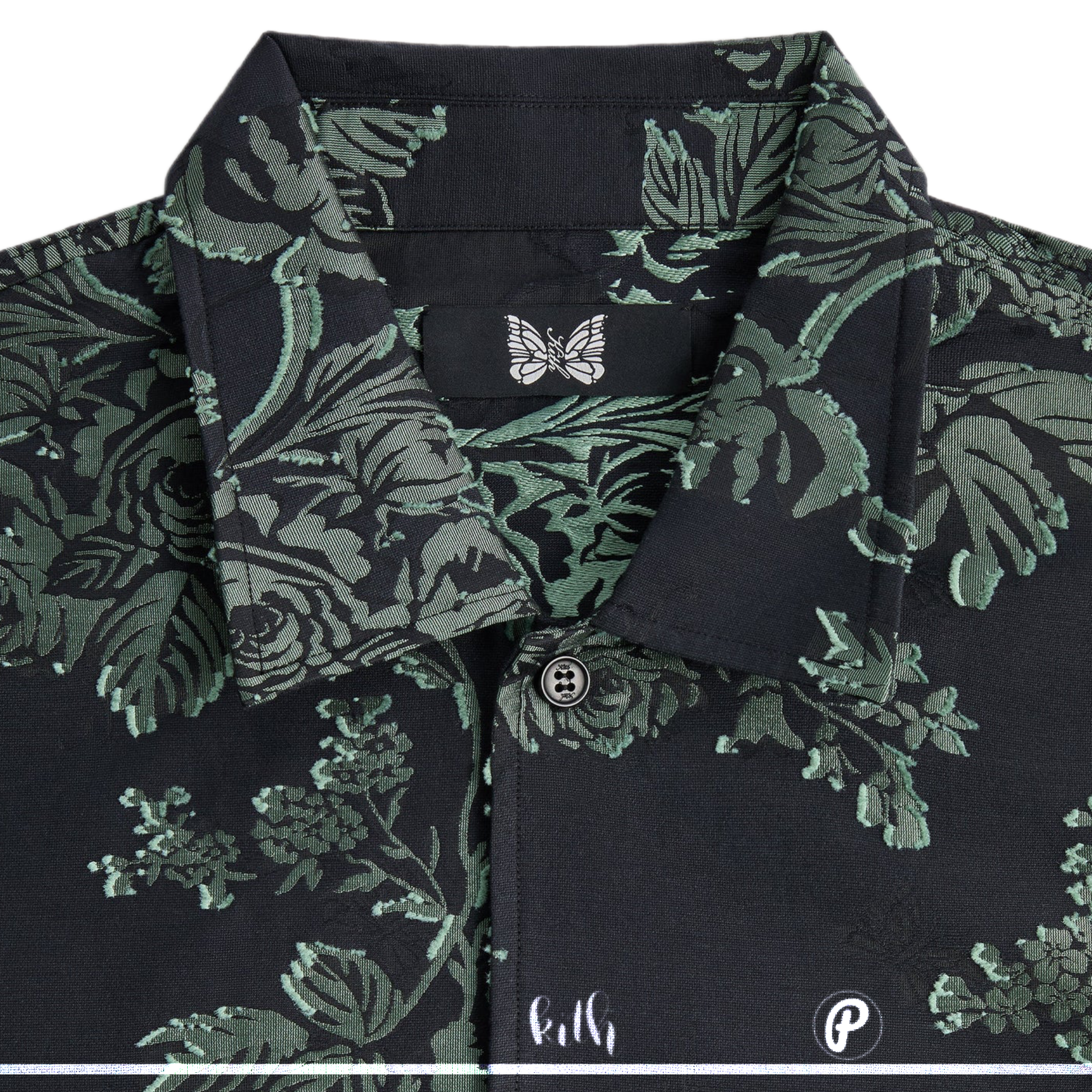Kith for Needles Jacquard BCO Shirt Black 2026